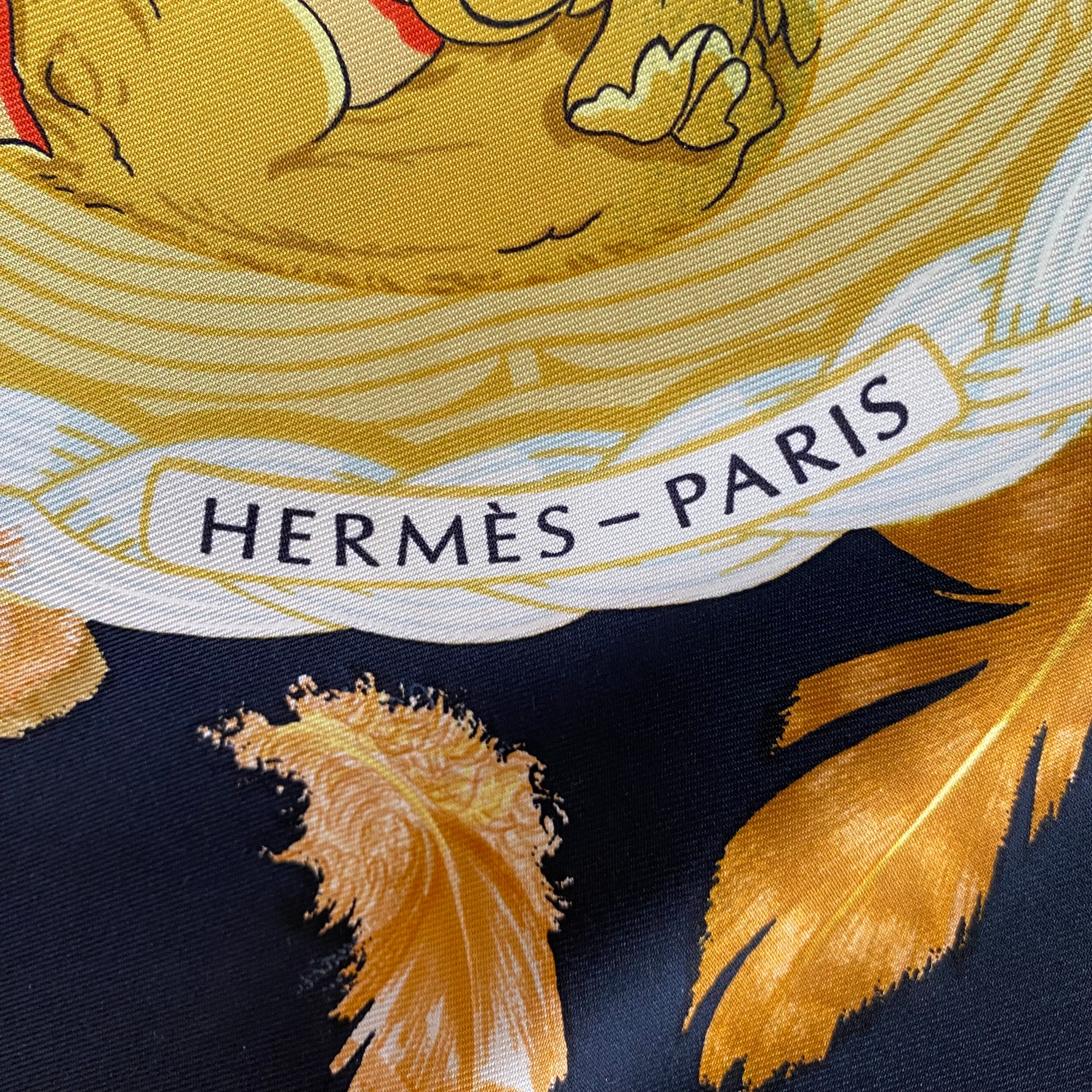 Hermès Couvée d’ Hermés Silk Scarf