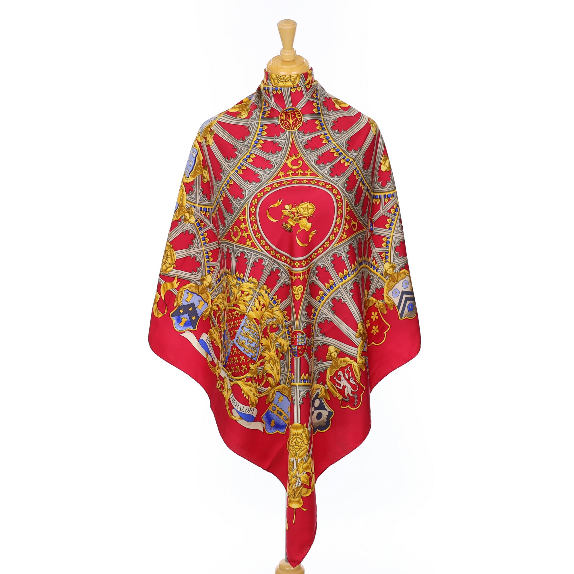 Hermès British Heraldry Silk Scarf