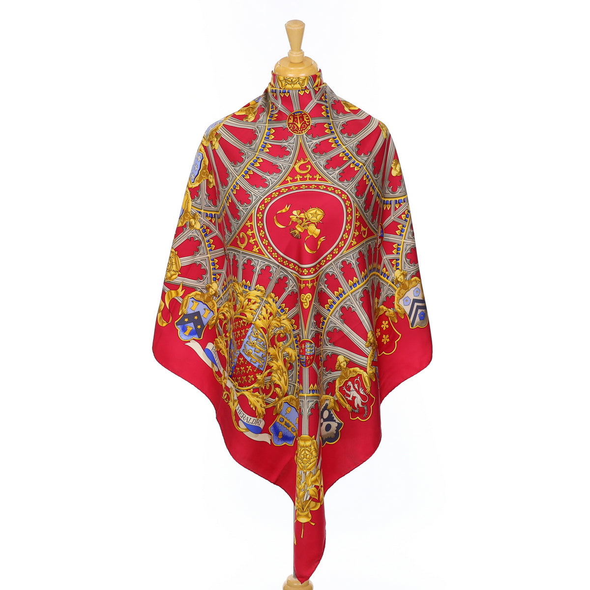 Hermès British Heraldry Silk Scarf