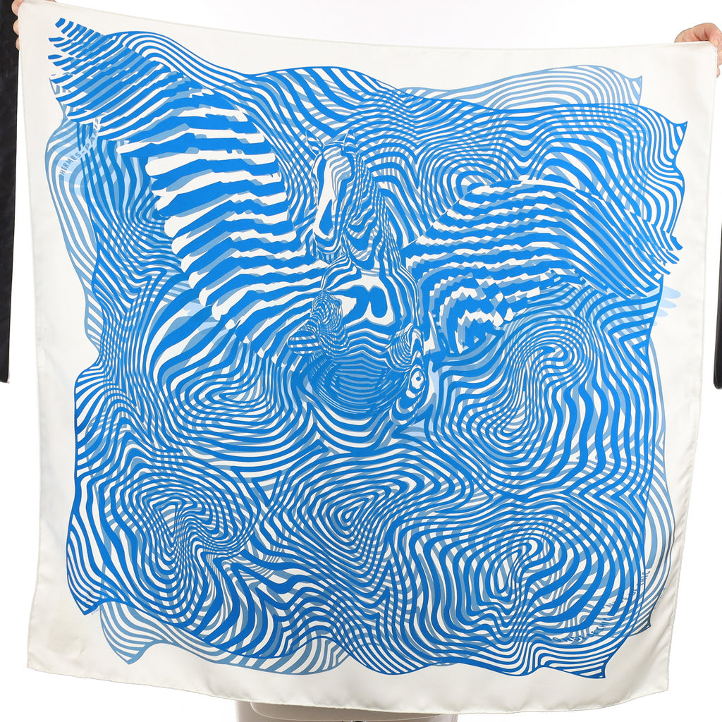 Hermès Onde de Chic Silk Scarf Quite Rare