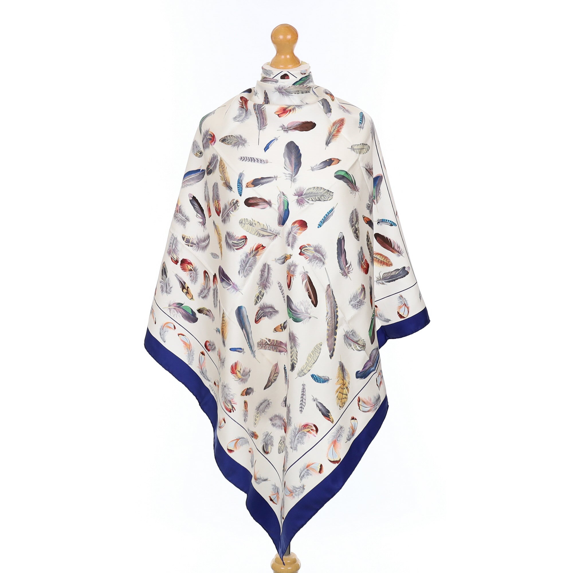 Hermès Plumes Silk Scarf