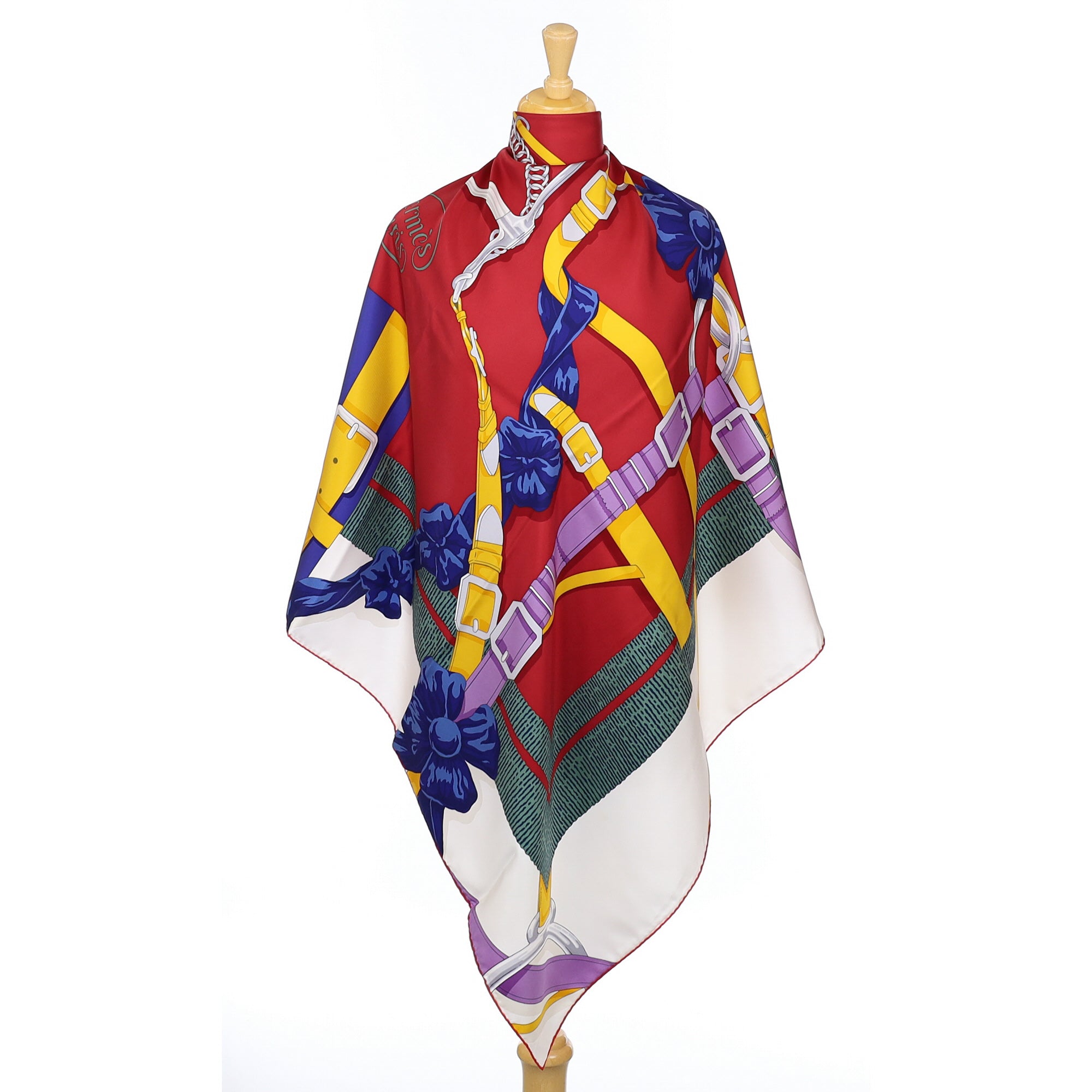 Hermès Grand Manège Silk Scarf Rare
