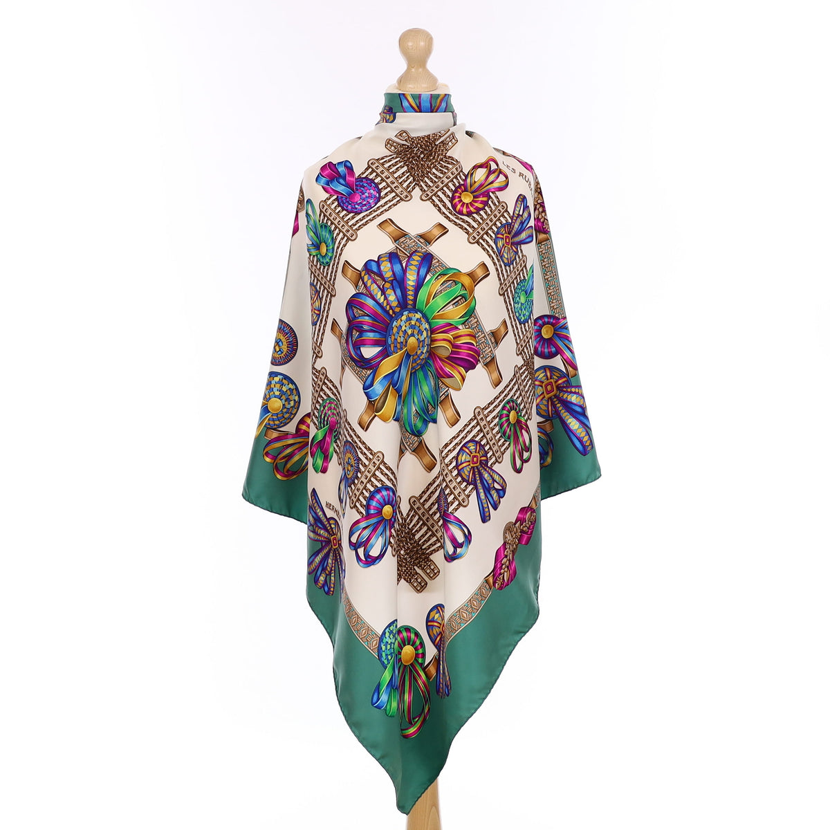 Hermès Les Rubans Du Cheval Silk Scarf