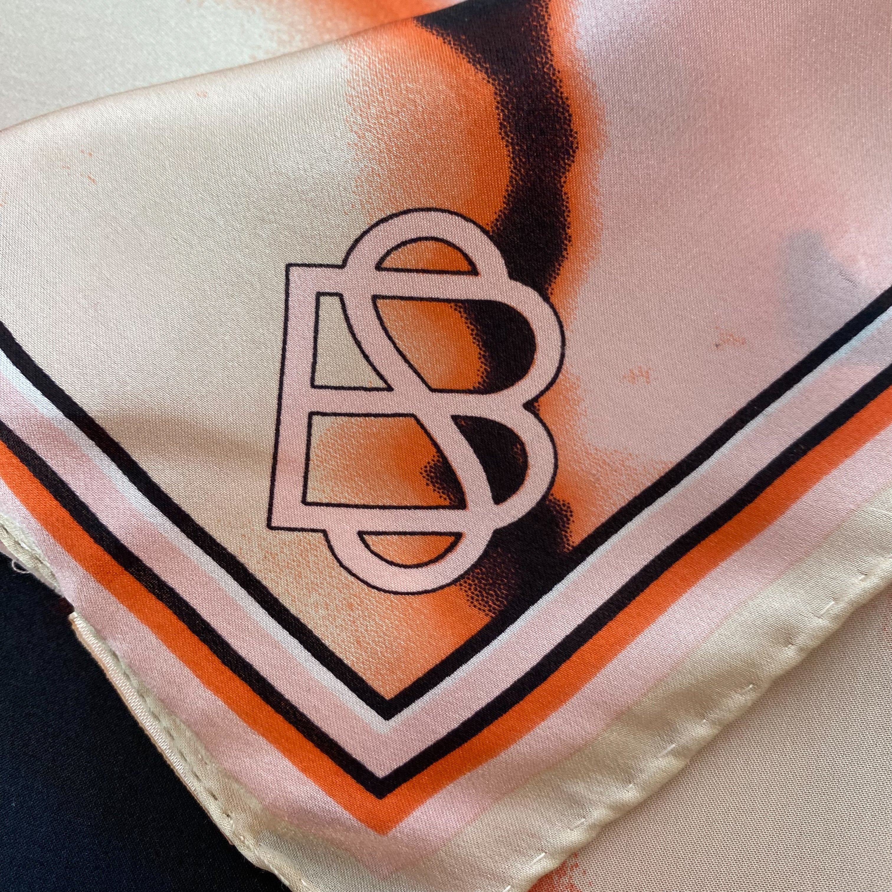 Beck Sondergaard Abstract Design Silk Scarf