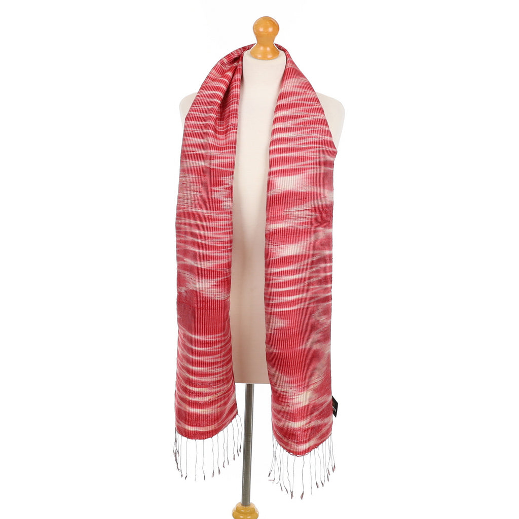 Jim Thompson Long Woven Silk Scarf