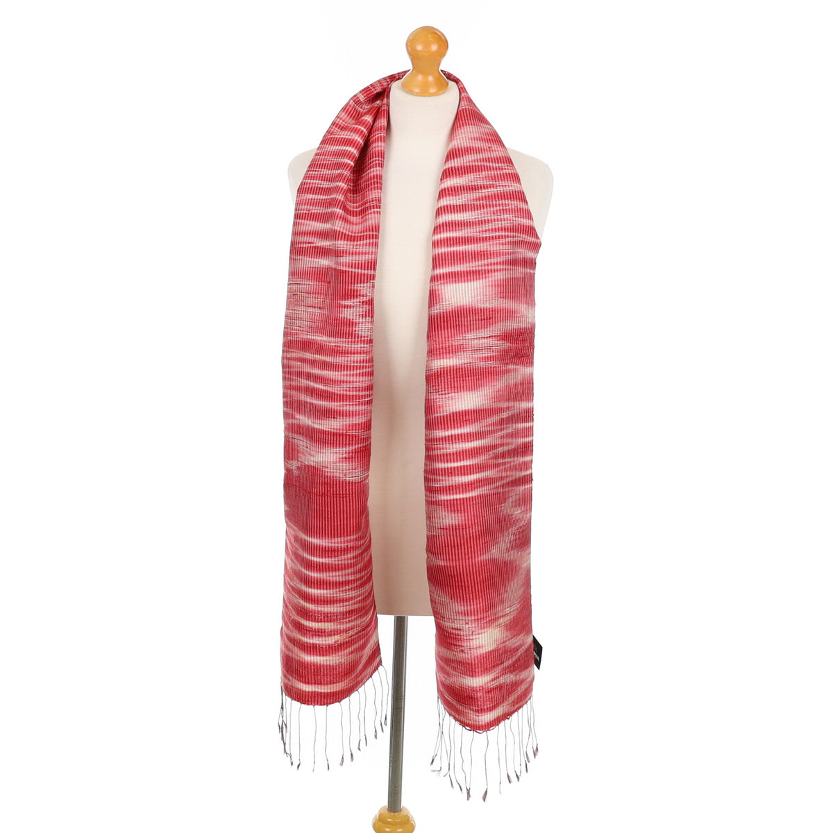 Jim Thompson Long Woven Silk Scarf