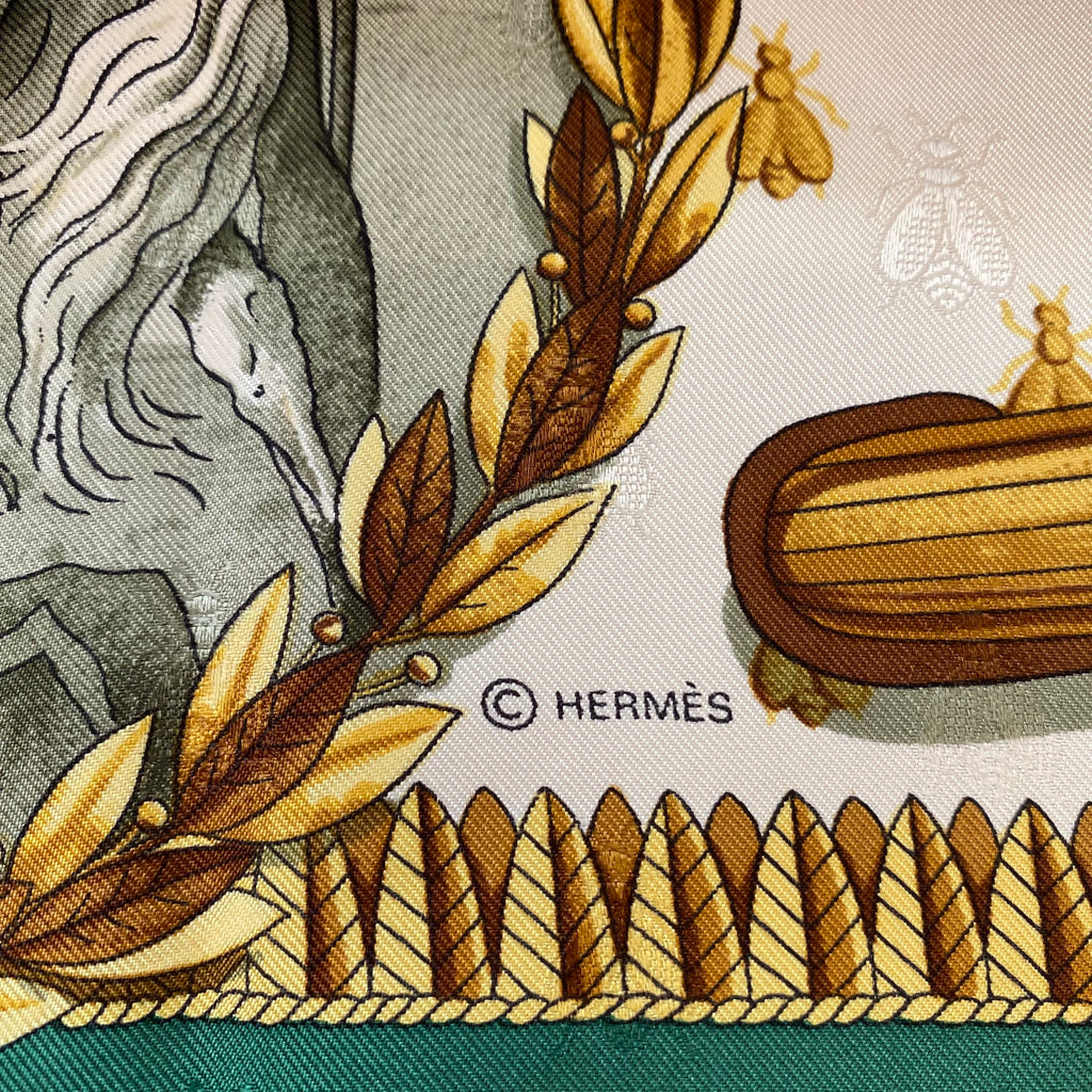 Hermès Napoléon Silk Scarf