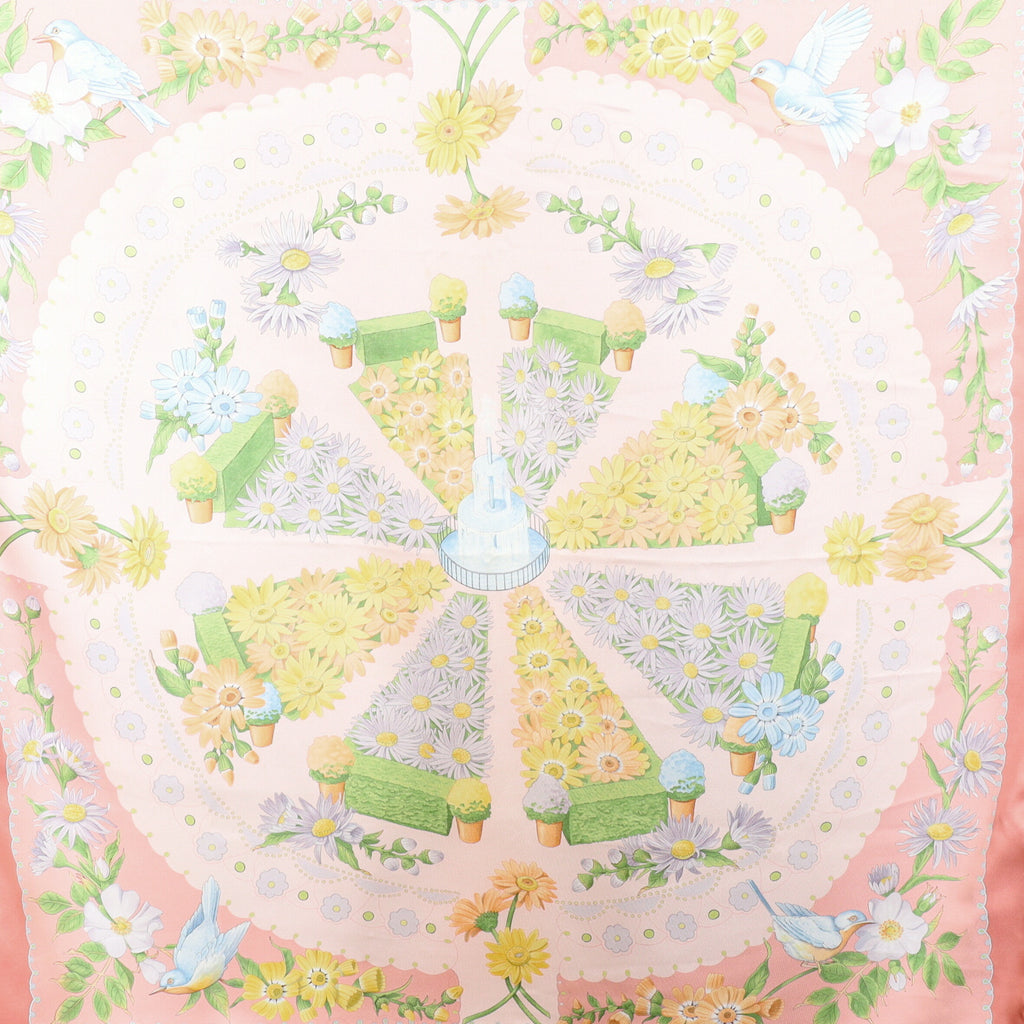 Brand New Boxed Salvatore Ferragamo Silk Scarf