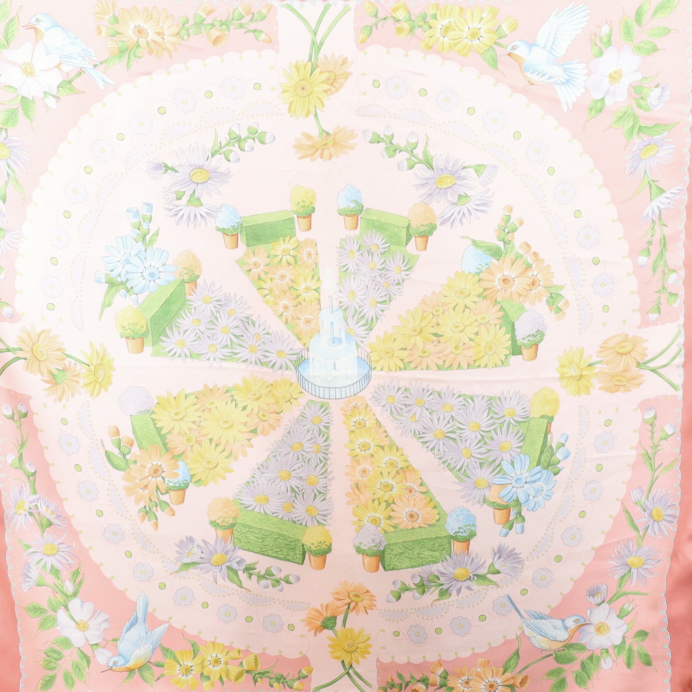Brand New Boxed Salvatore Ferragamo Silk Scarf
