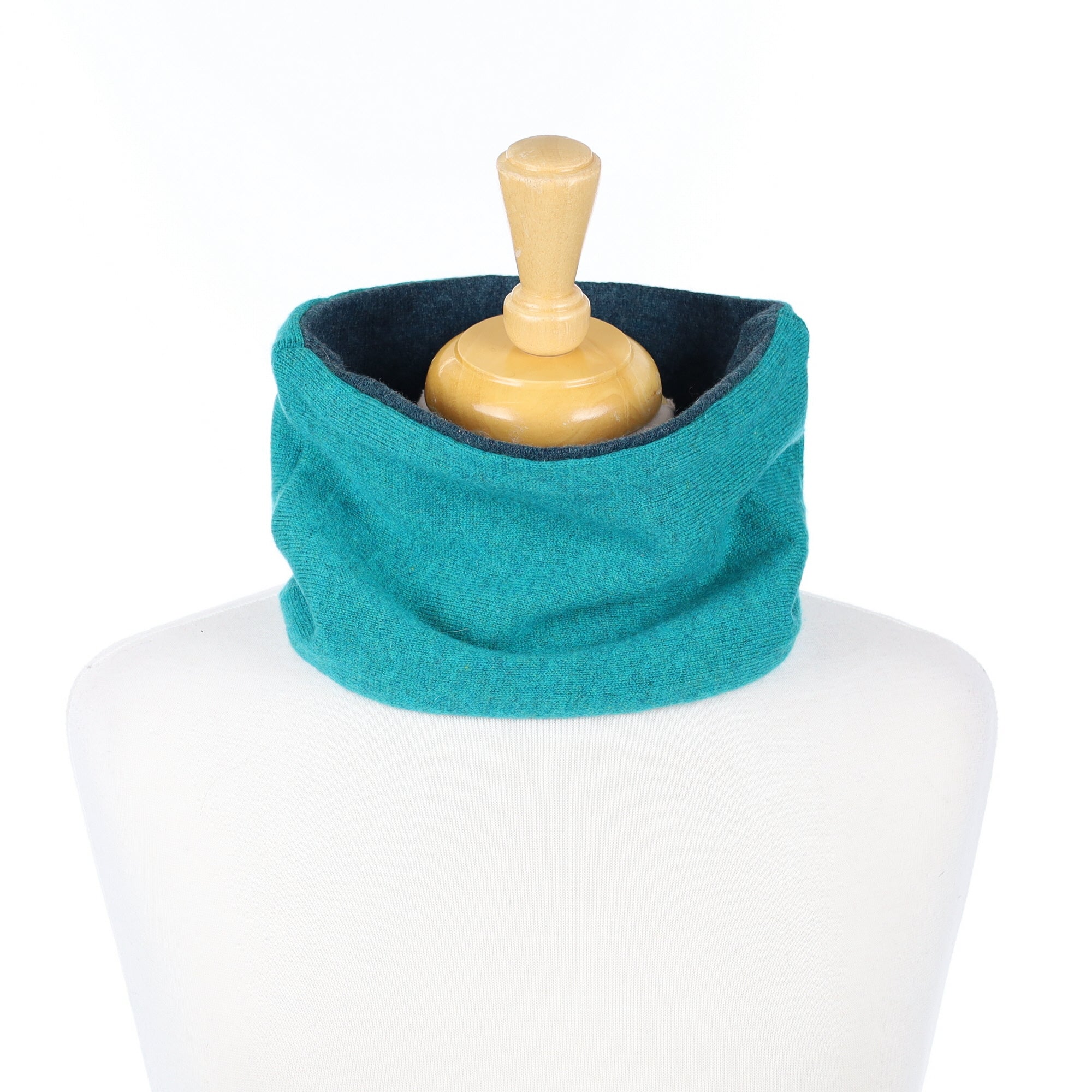 Peacock Green and Spruce Neck Warmer