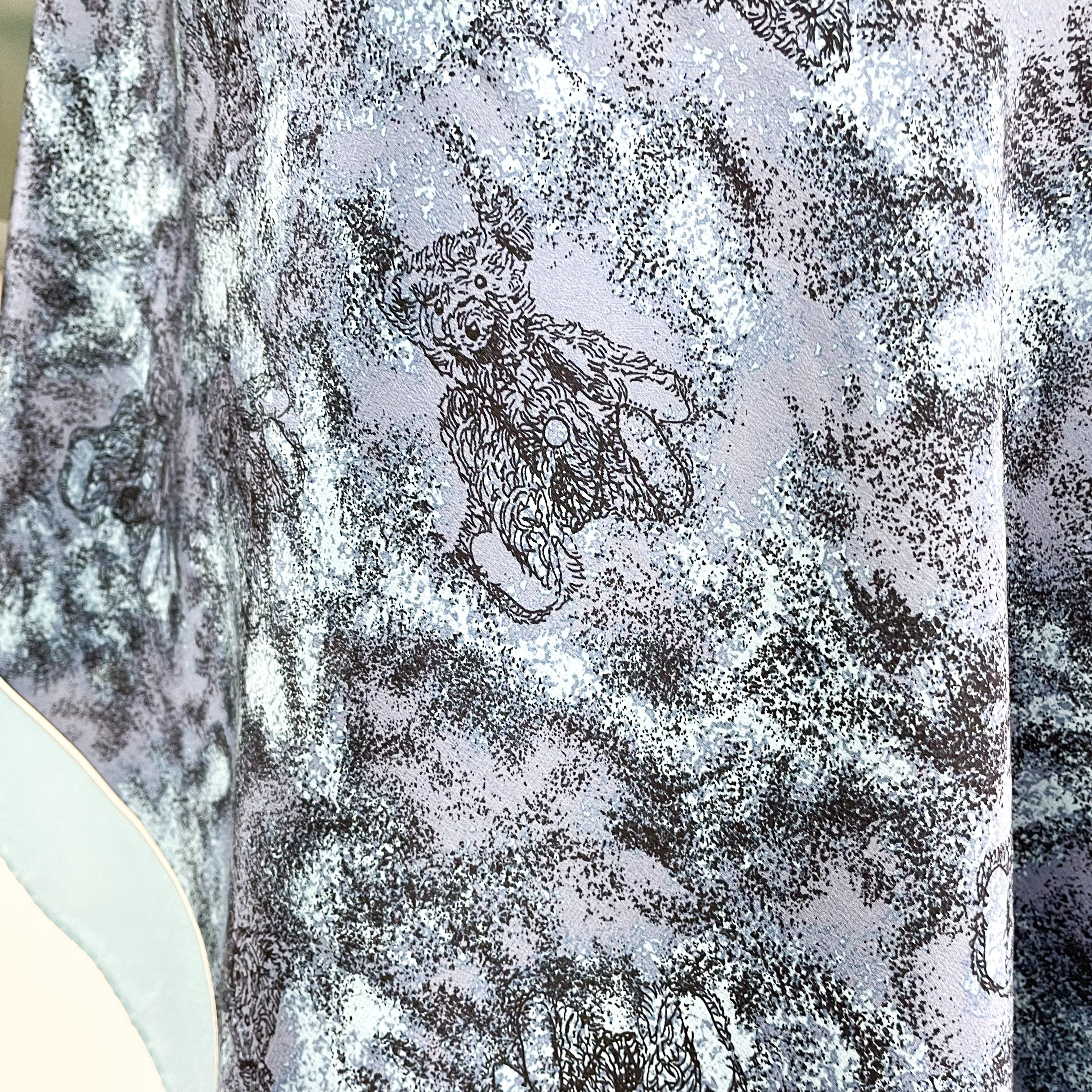 Steiff Teddybear Design Vintage Silk Scarf