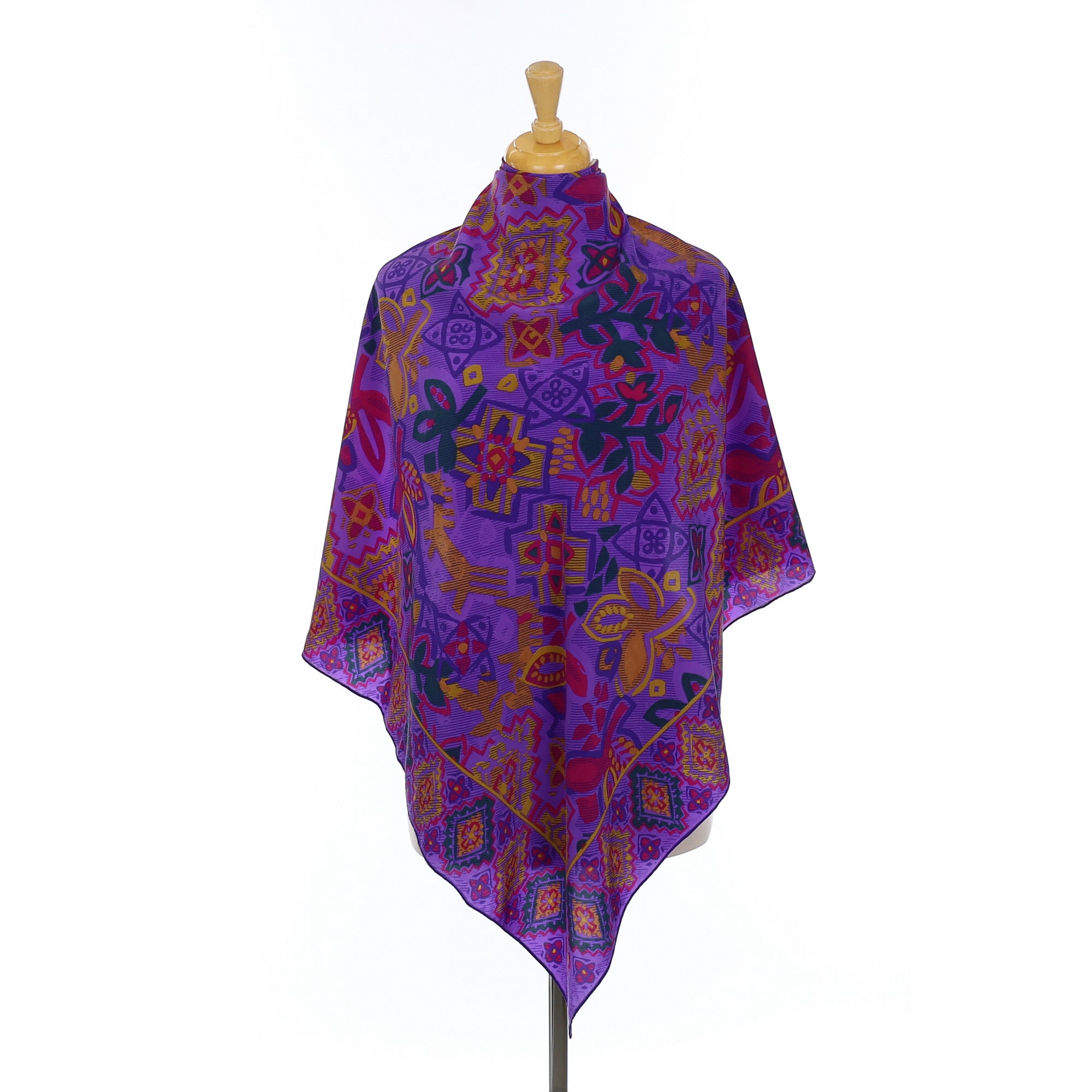 Jaeger Abstract Silk Scarf
