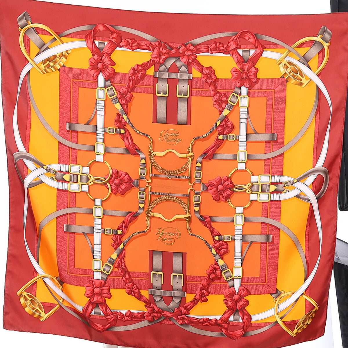 Hermès Grand Manège Silk Scarf