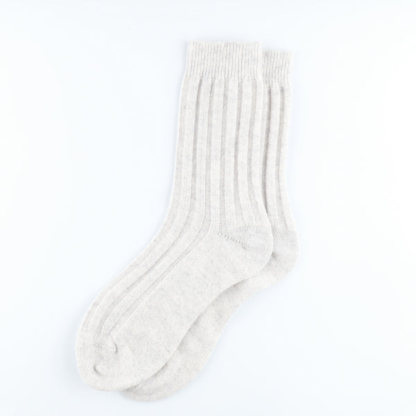 Men’s Brand New Scottish Mist Grey Cashmere Bed Socks