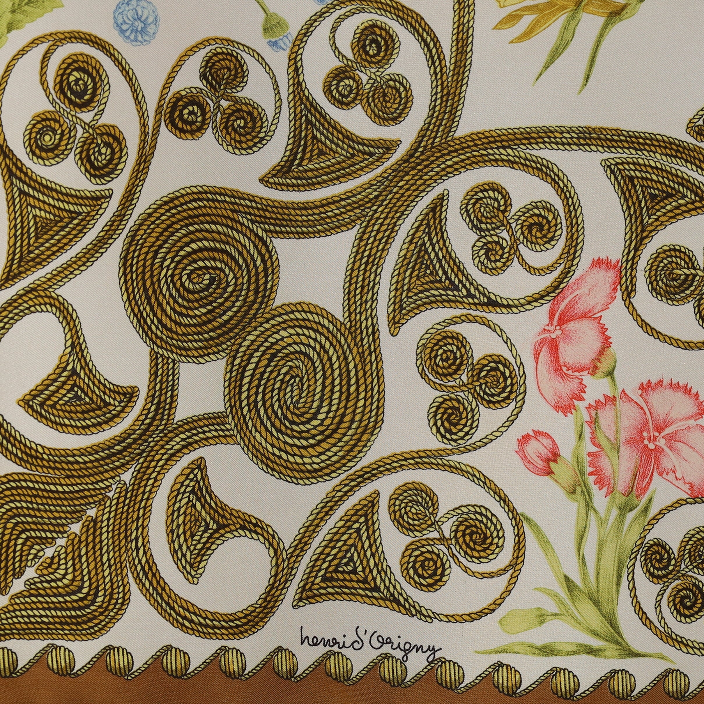Hermès Arabesques Silk Scarf