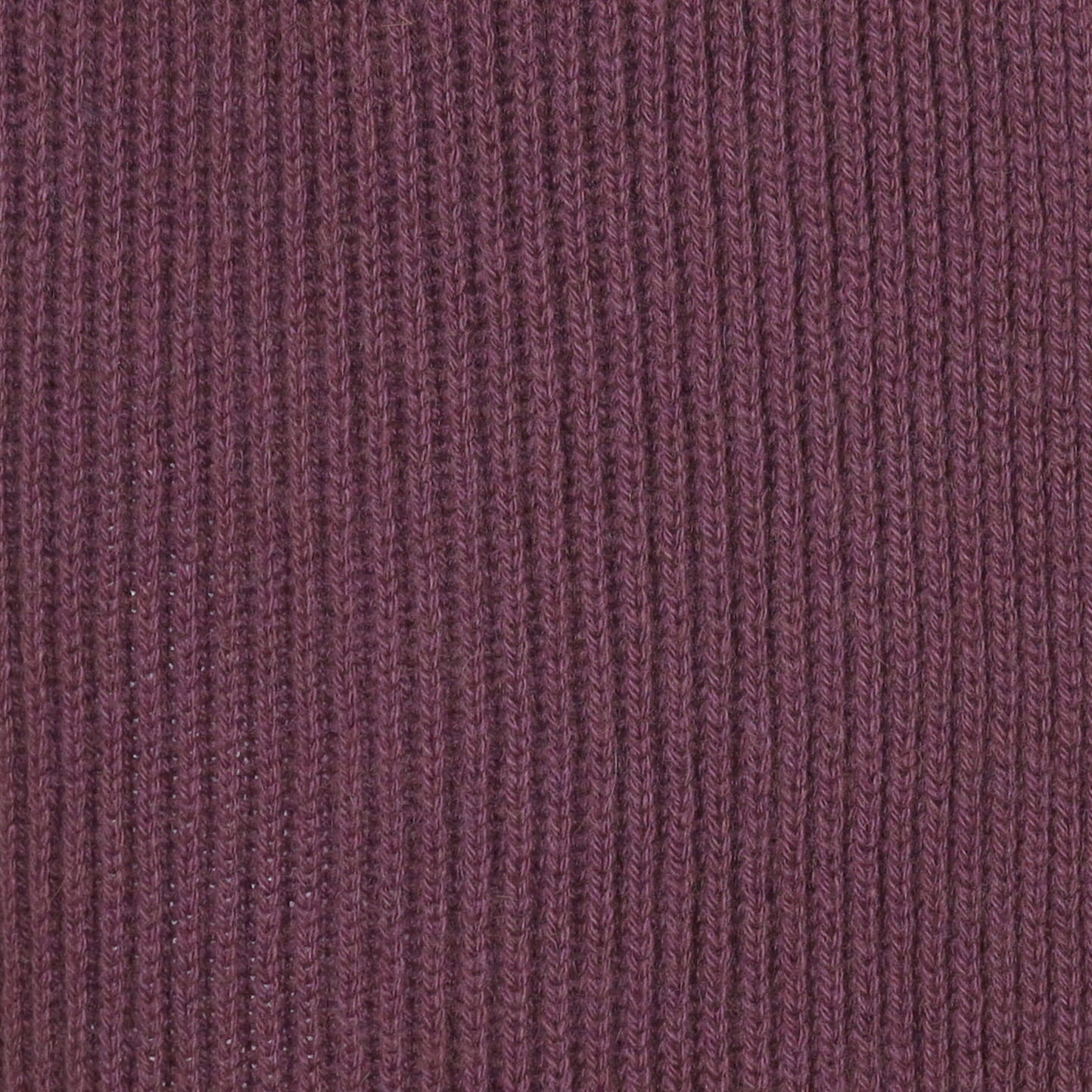 Brand New Scottish Dusty Purple Rib Cashmere Scarf