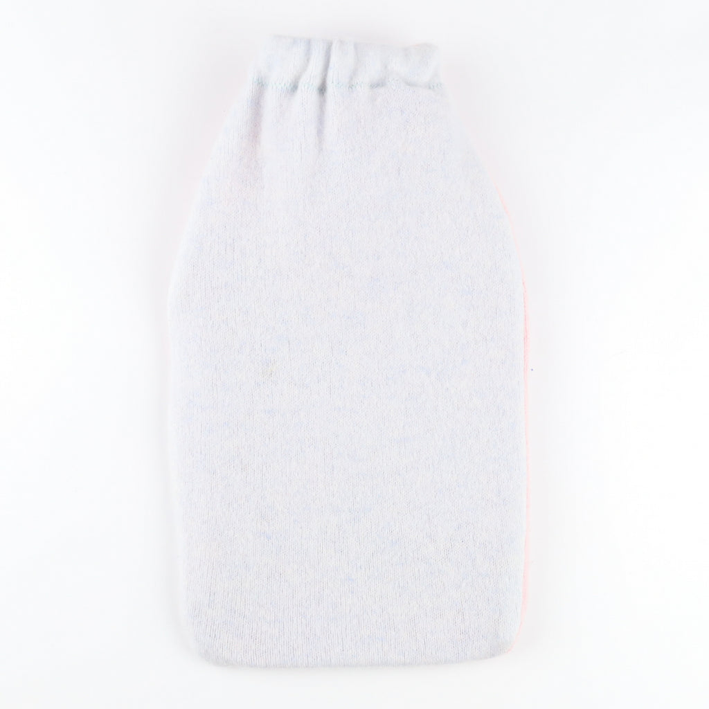 Baby Pink and Blue Star Cashmere Large Hot Water Bottle
