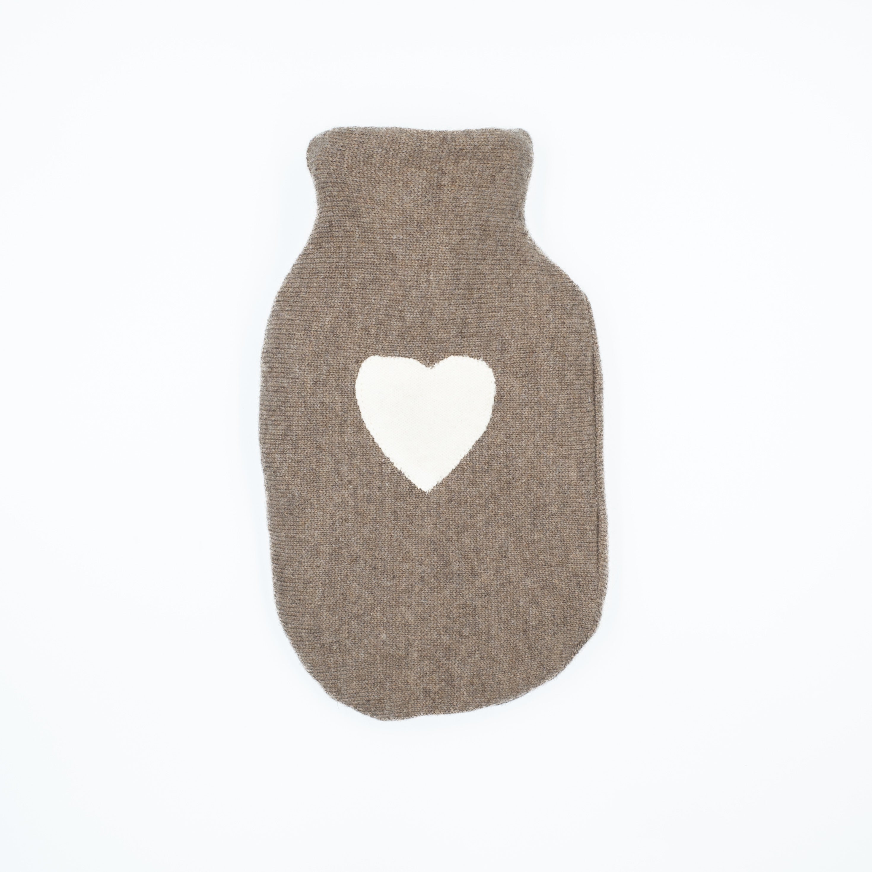 Mouse Brown Cashmere Small Hot Water Bottle