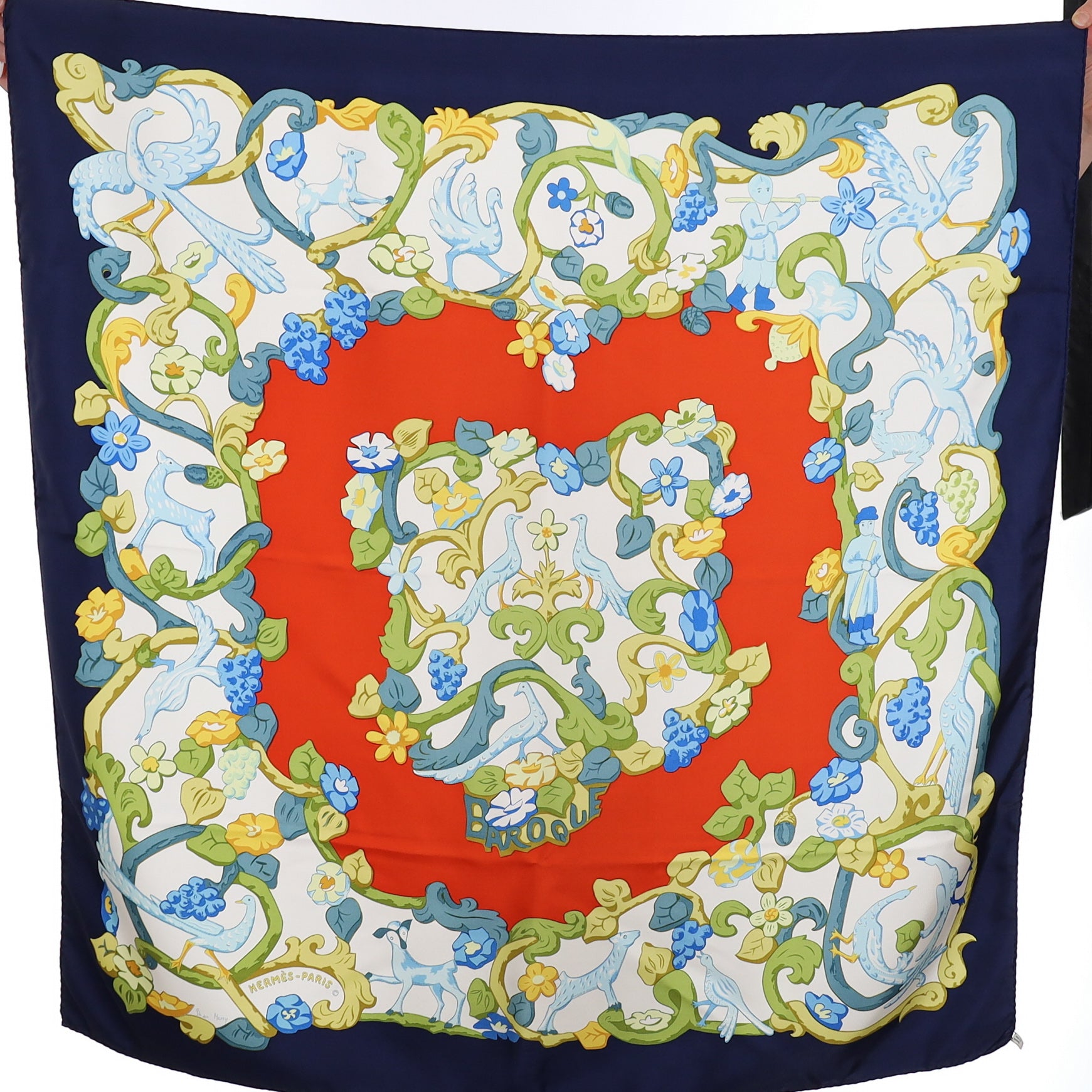 Hermès Baroque Silk Scarf