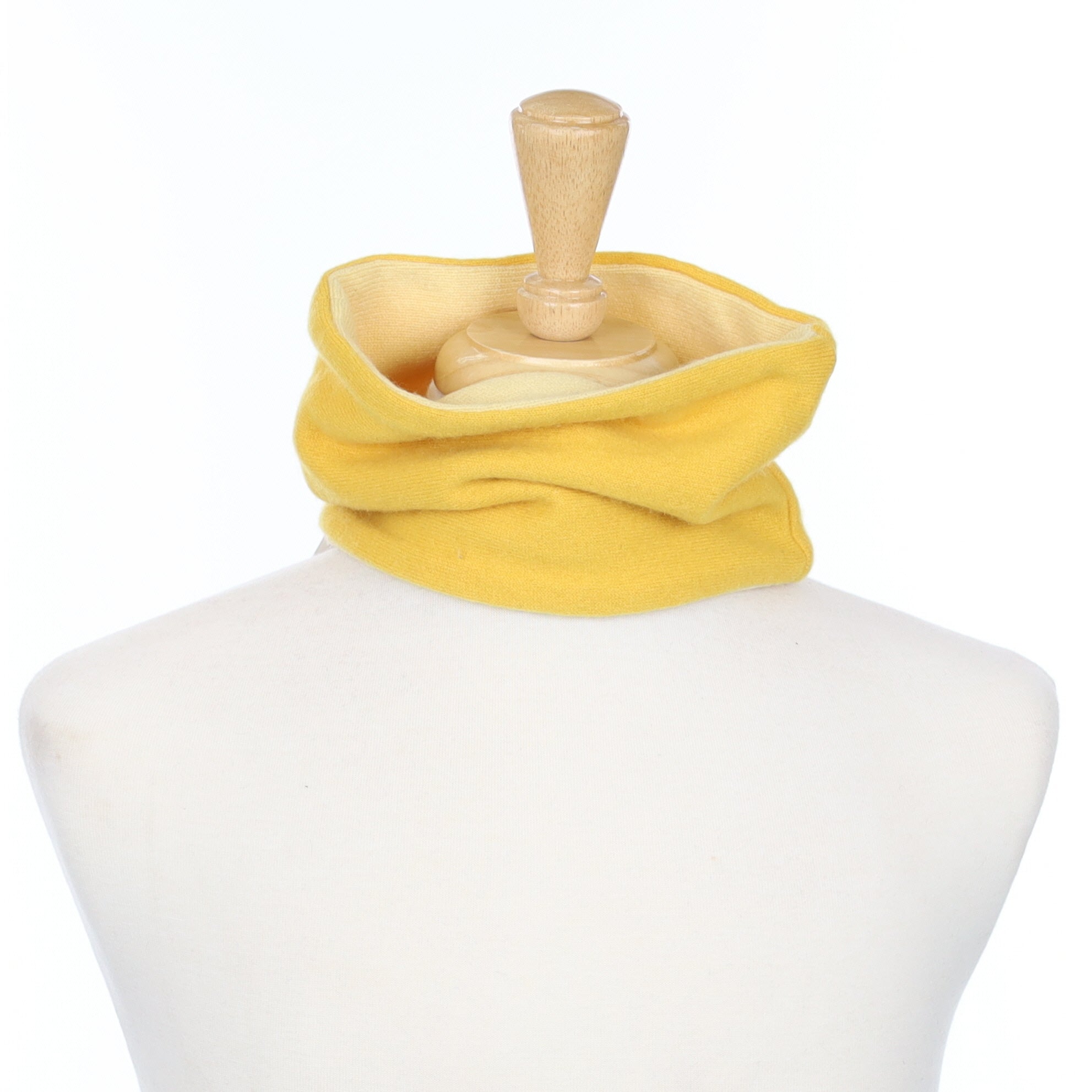 Sunflower and Primrose Yellow Neck Warmer