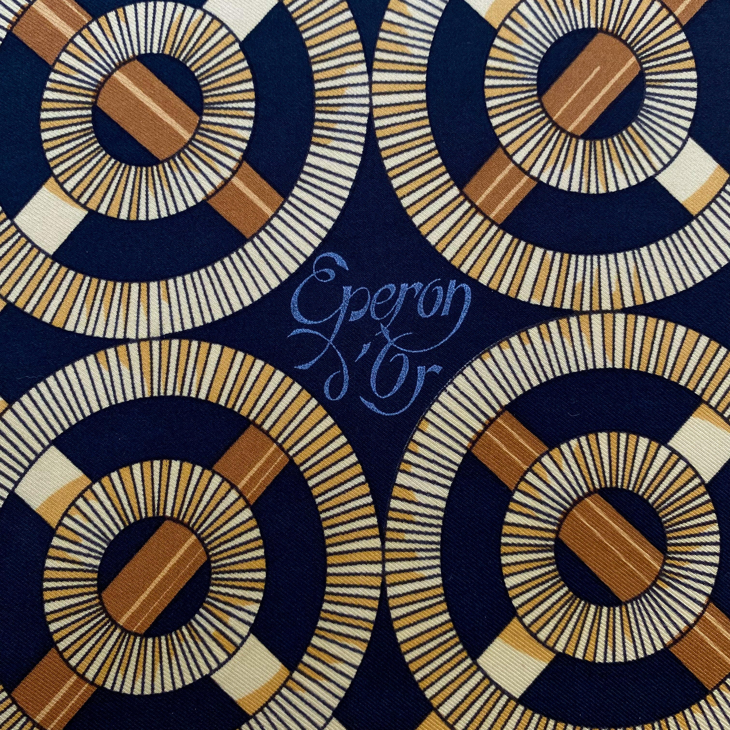 Hermès Eperon D’Or Silk Scarf