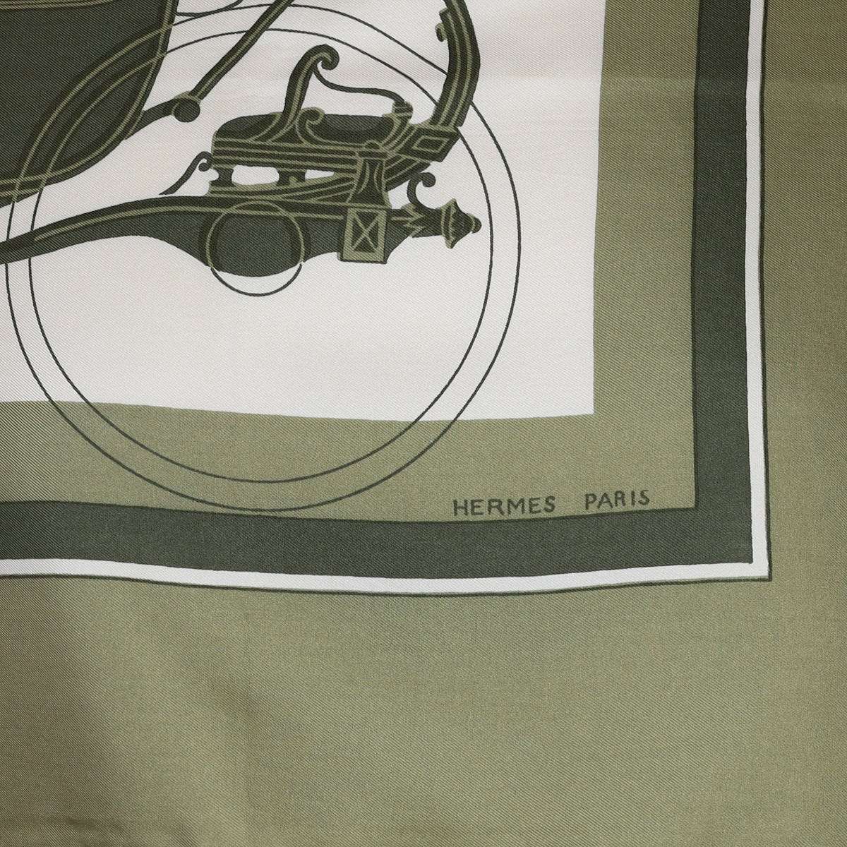 Hermès Ex-Libris Silk Scarf