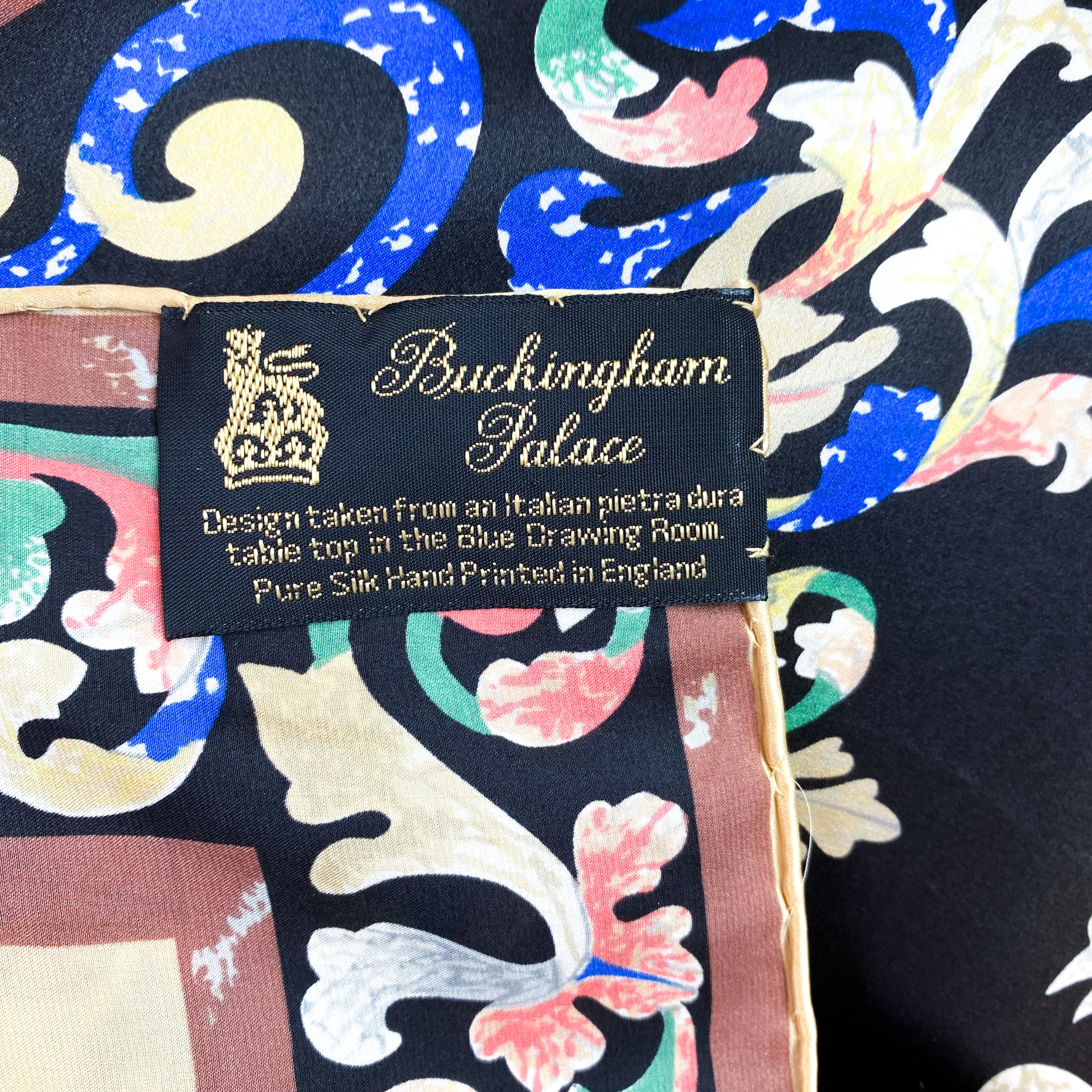 Luxurious Buckingham Palace Silk Scarf