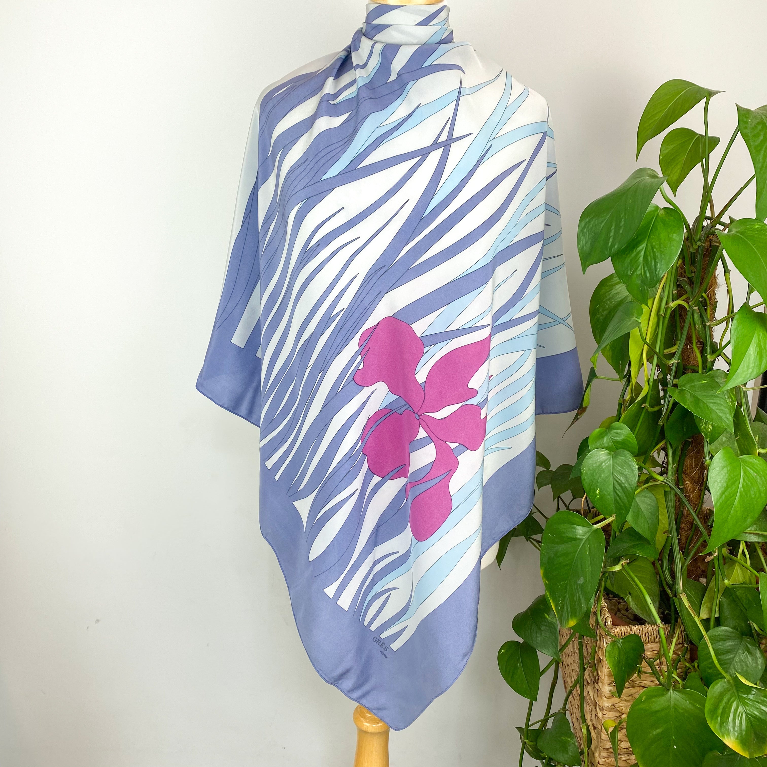 Vintage Grés Silk Scarf