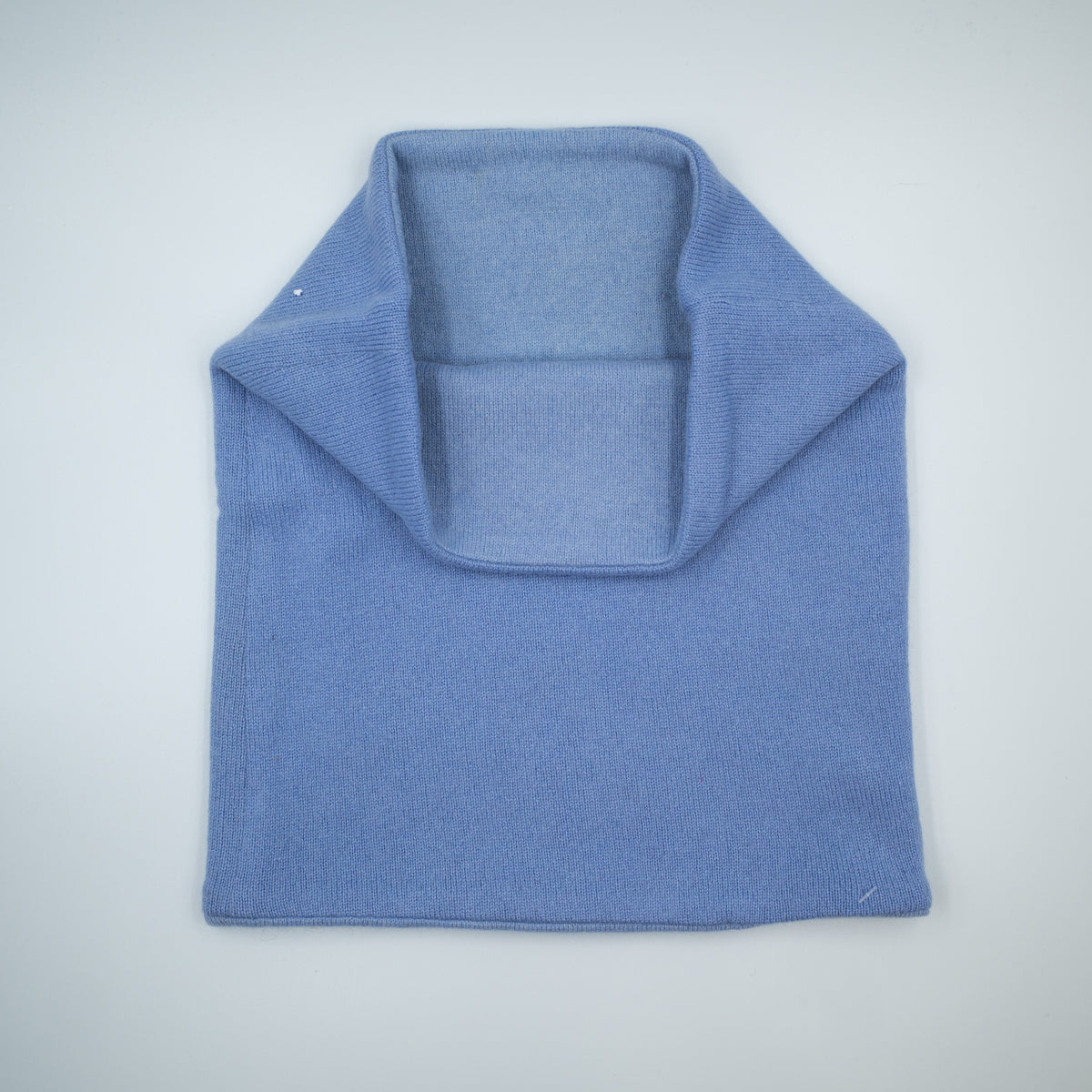 Men’s Muted Blue Luxury Double Layered Snood