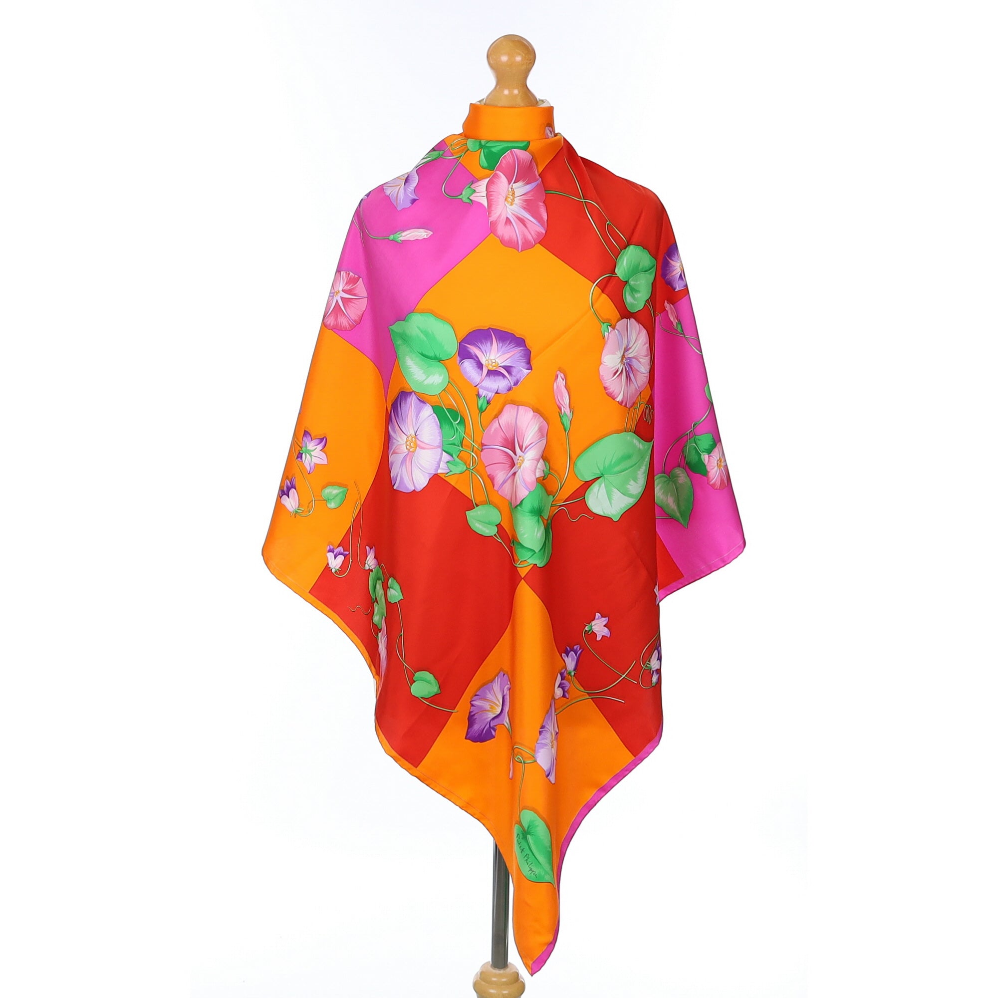 Pristine Patek Philippe Silk Scarf