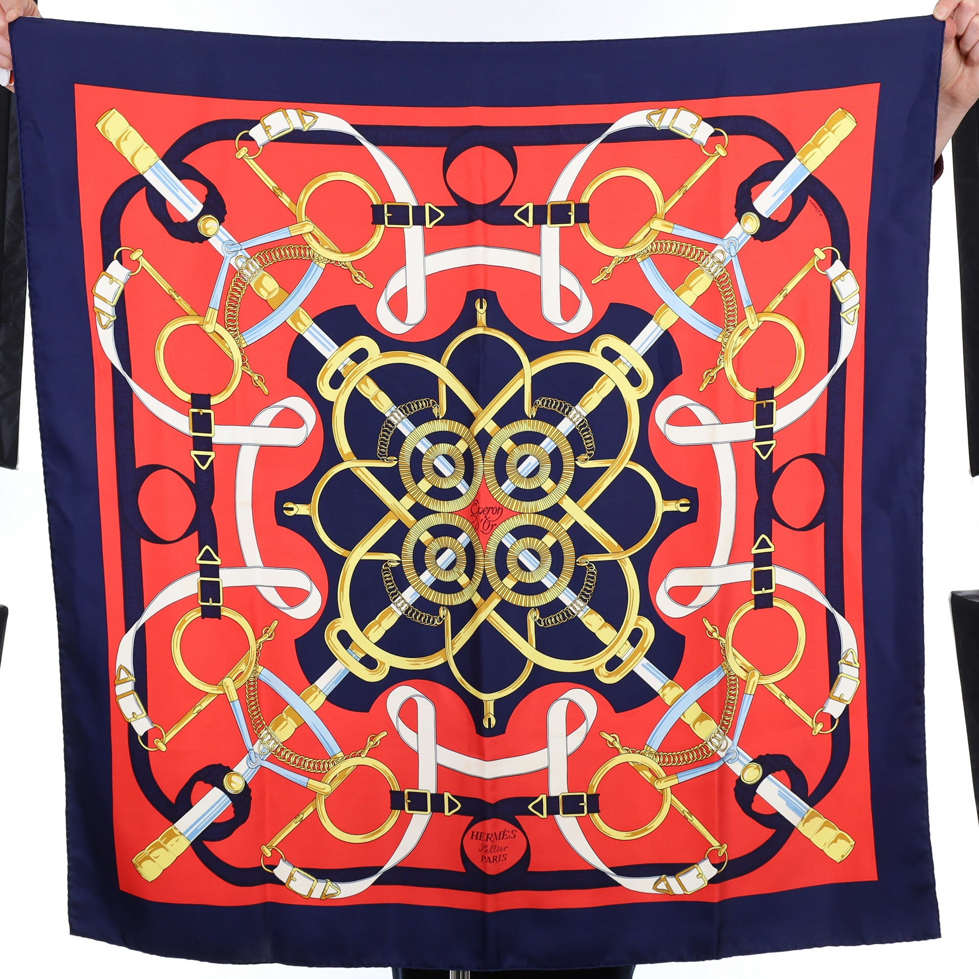 Hermès Eperon D’or Silk Scarf