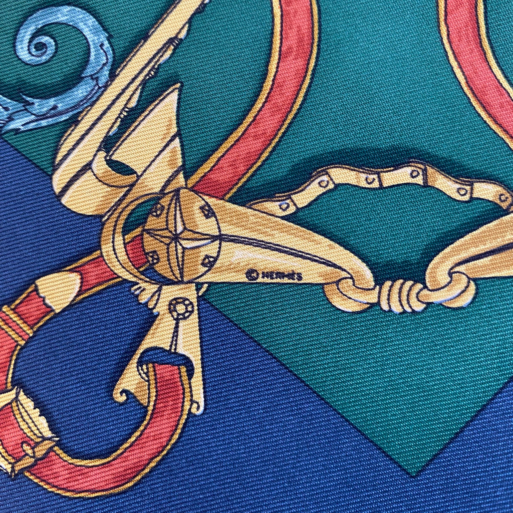 Hermès 45 L’instruction Du Roy Silk Scarf