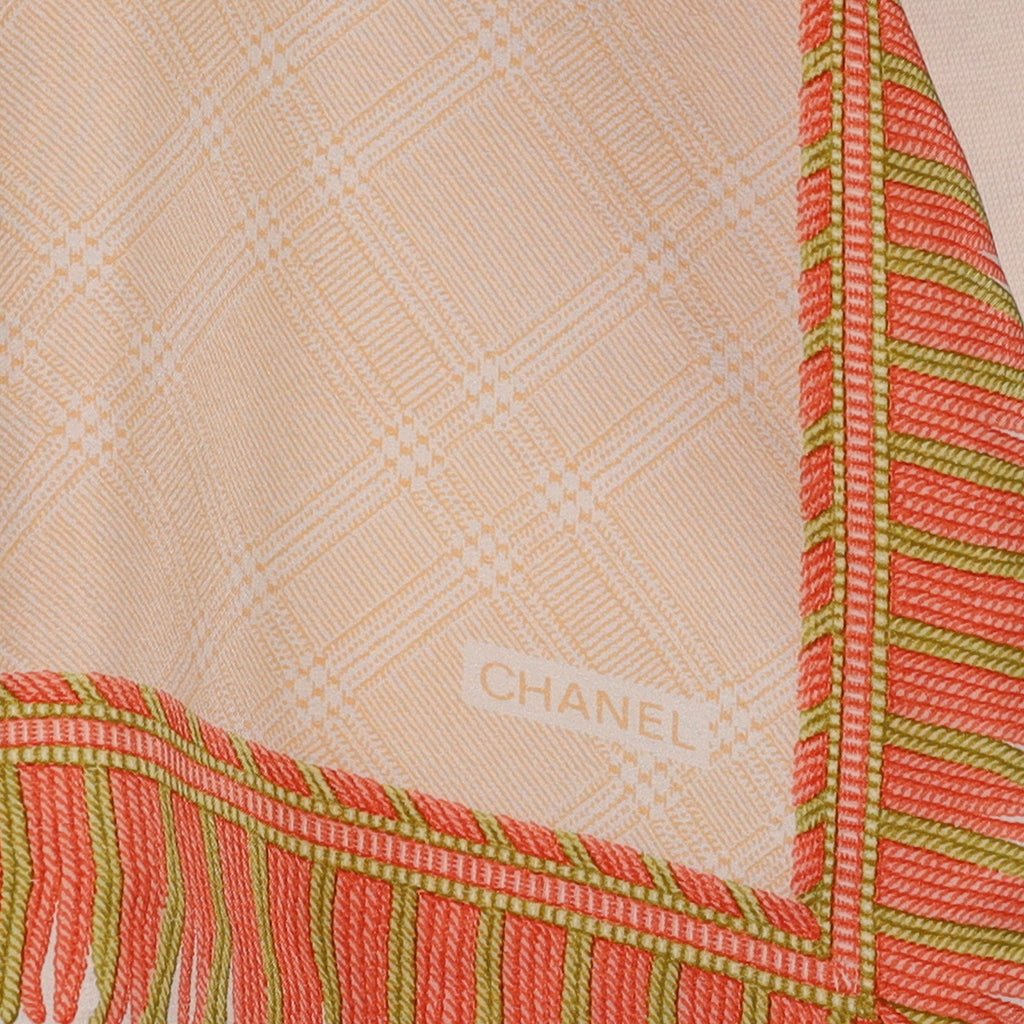 Chanel Vintage Silk Scarf