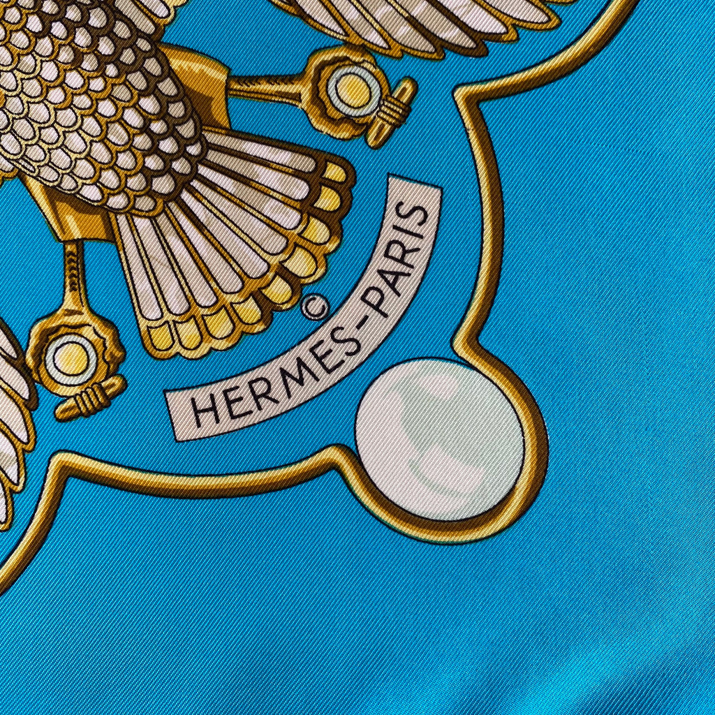 Hermès Egypte Vintage Silk Scarf