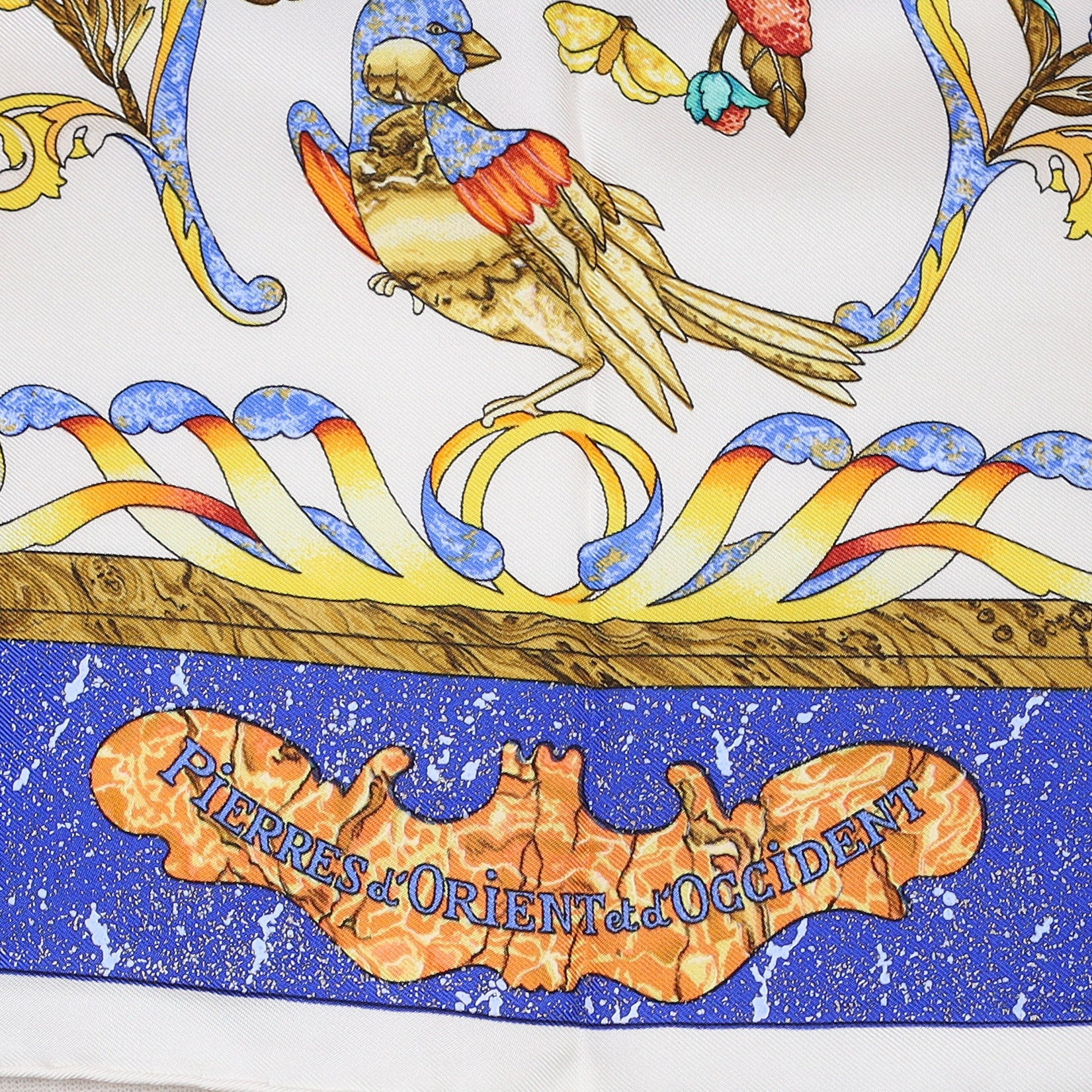 Brand New Boxed Hermès Pierres d’Orient er d’Occident Silk Scarf
