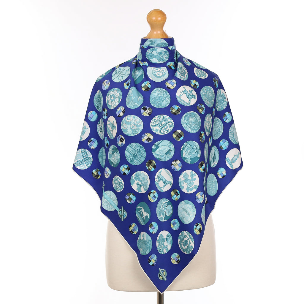 Hermès Pois De Soie Silk Scarf