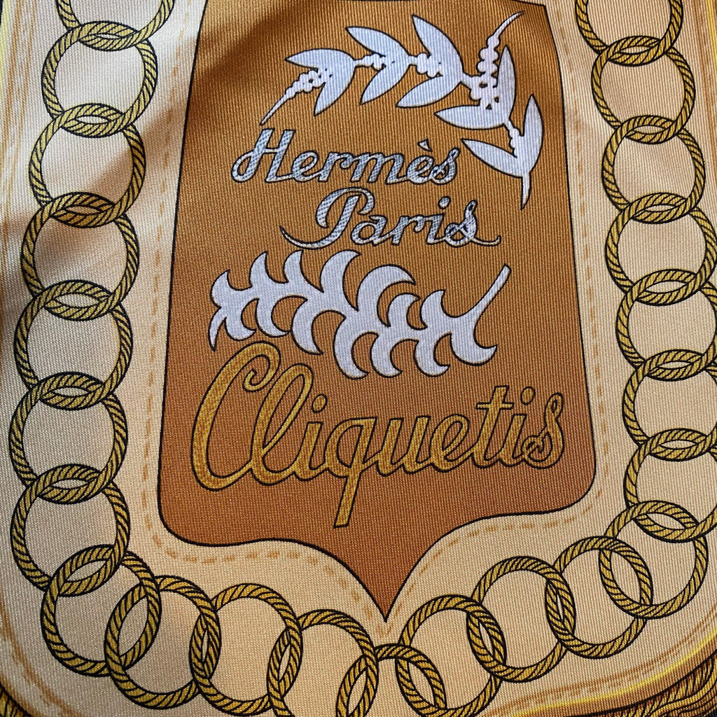 Hermès Cliquetis Silk Scarf