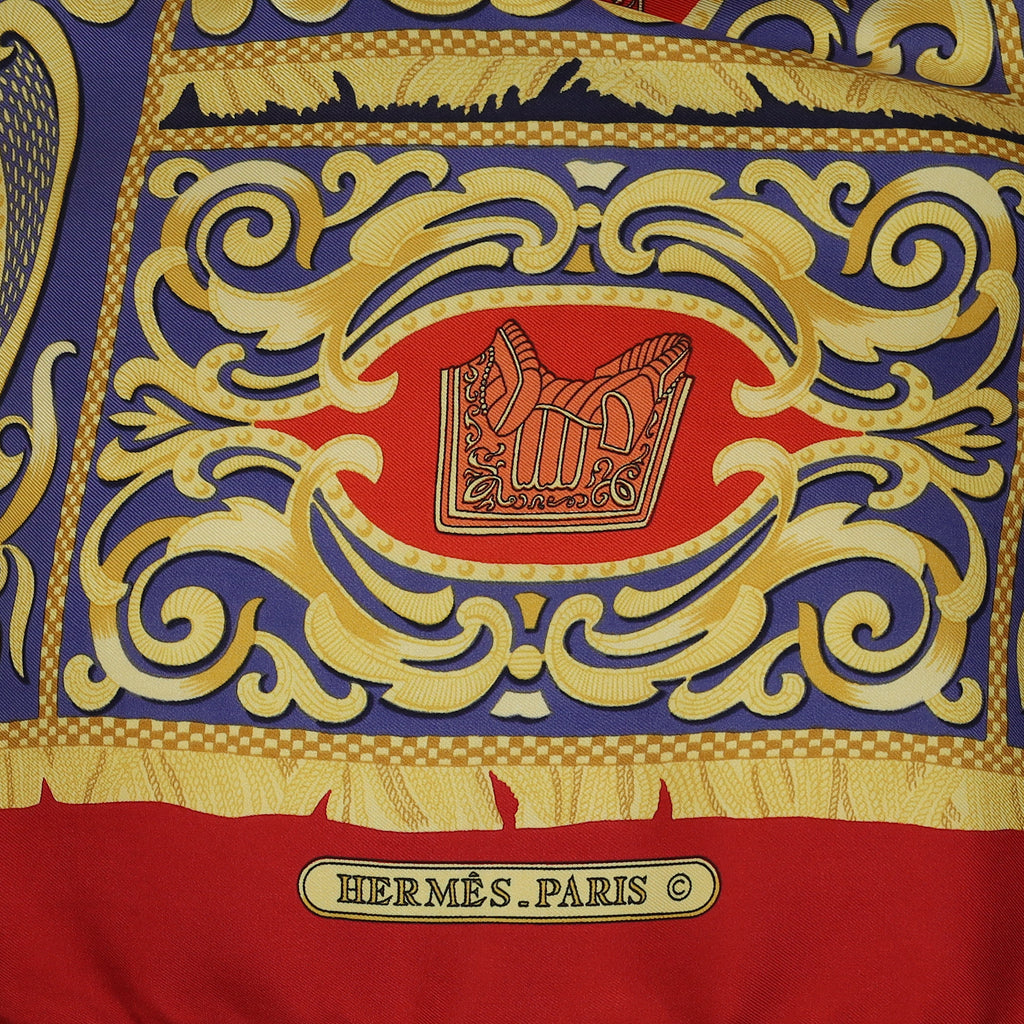 Hermès La Présentation Silk Scarf