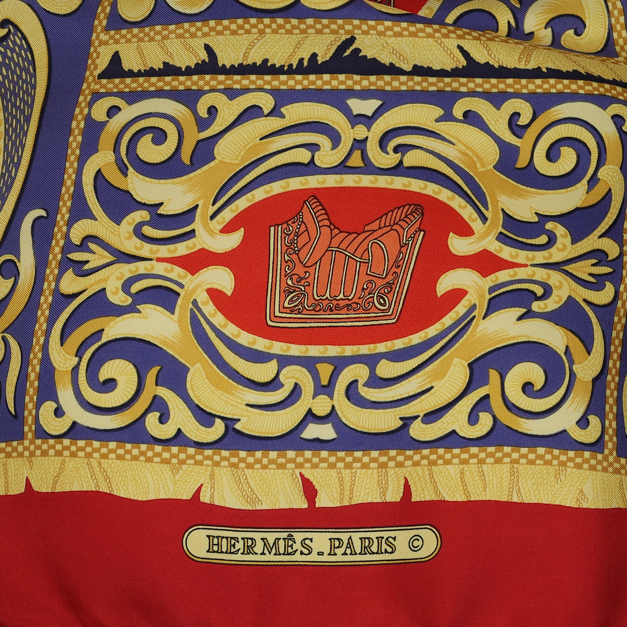 Hermès La Présentation Silk Scarf