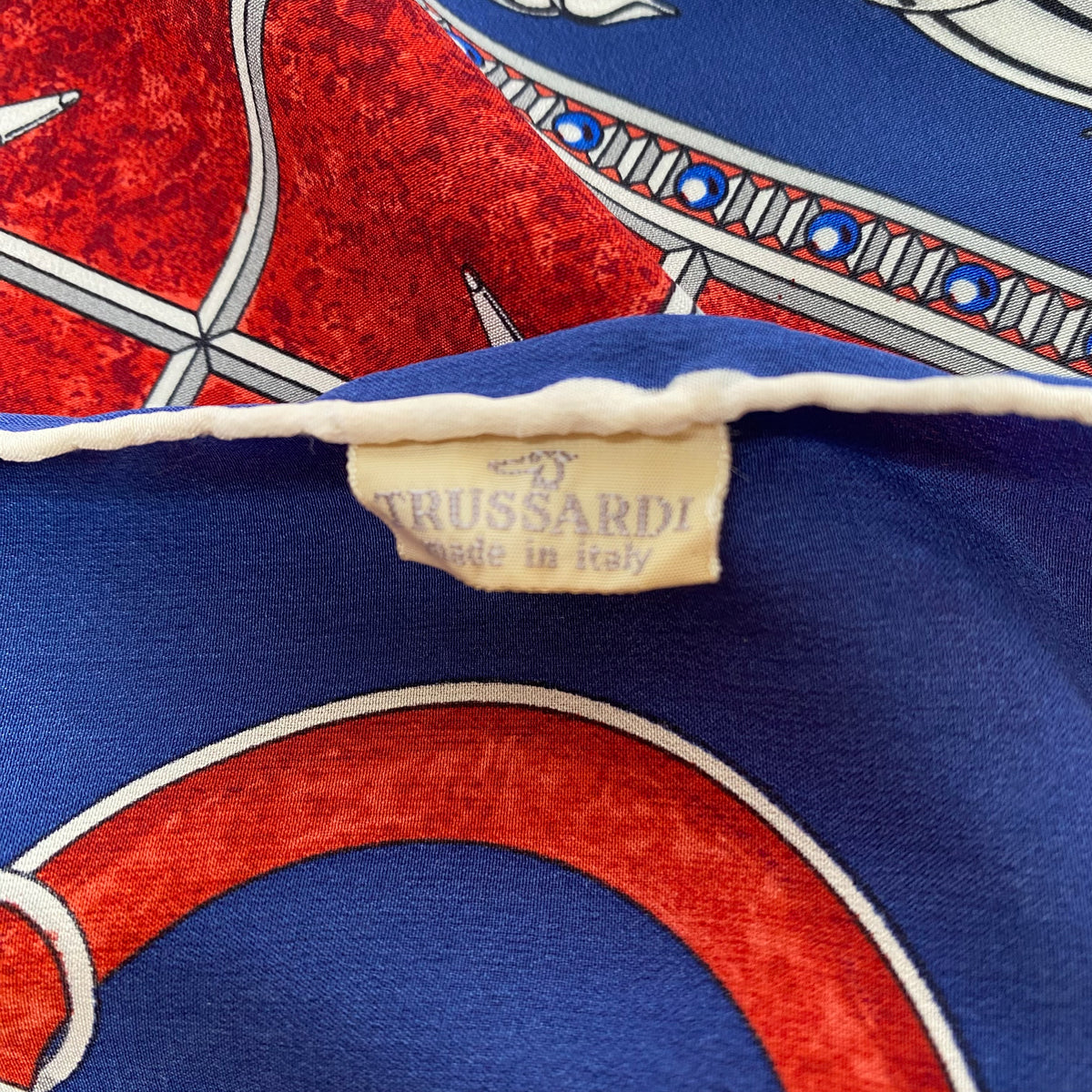 Trussardi Designer Silk Scarf