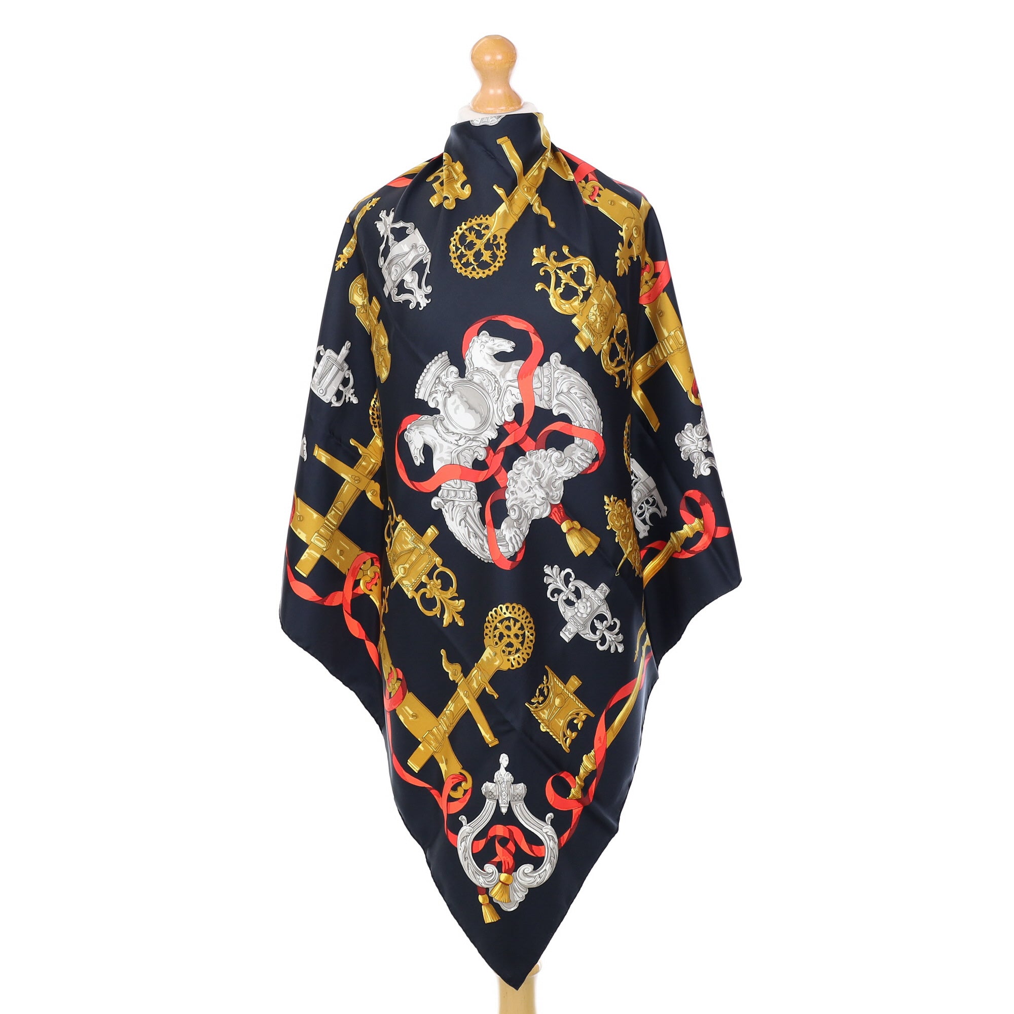 Hermès Ferronnerie Silk Scarf