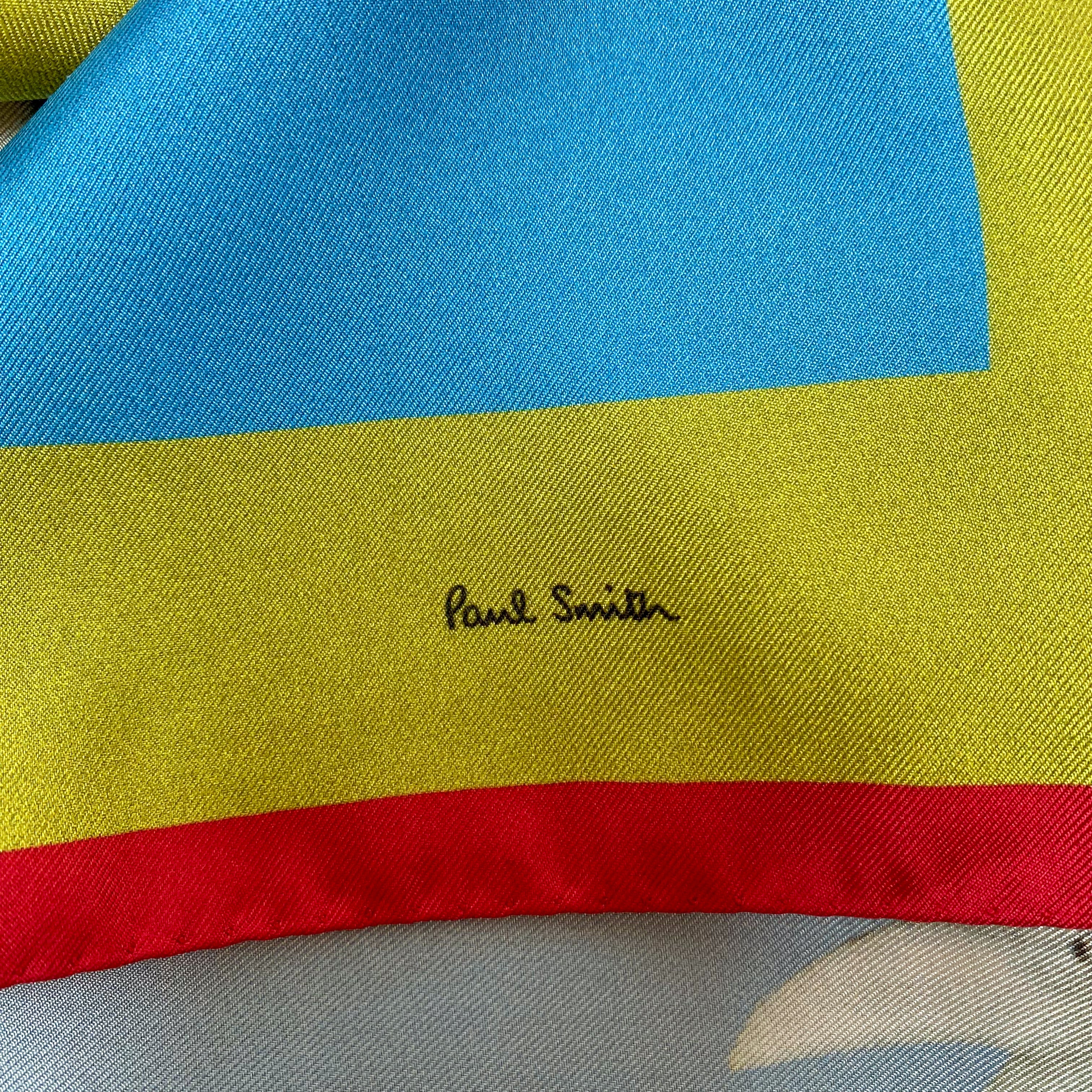 Paul Smith Floral Vintage Silk Scarf
