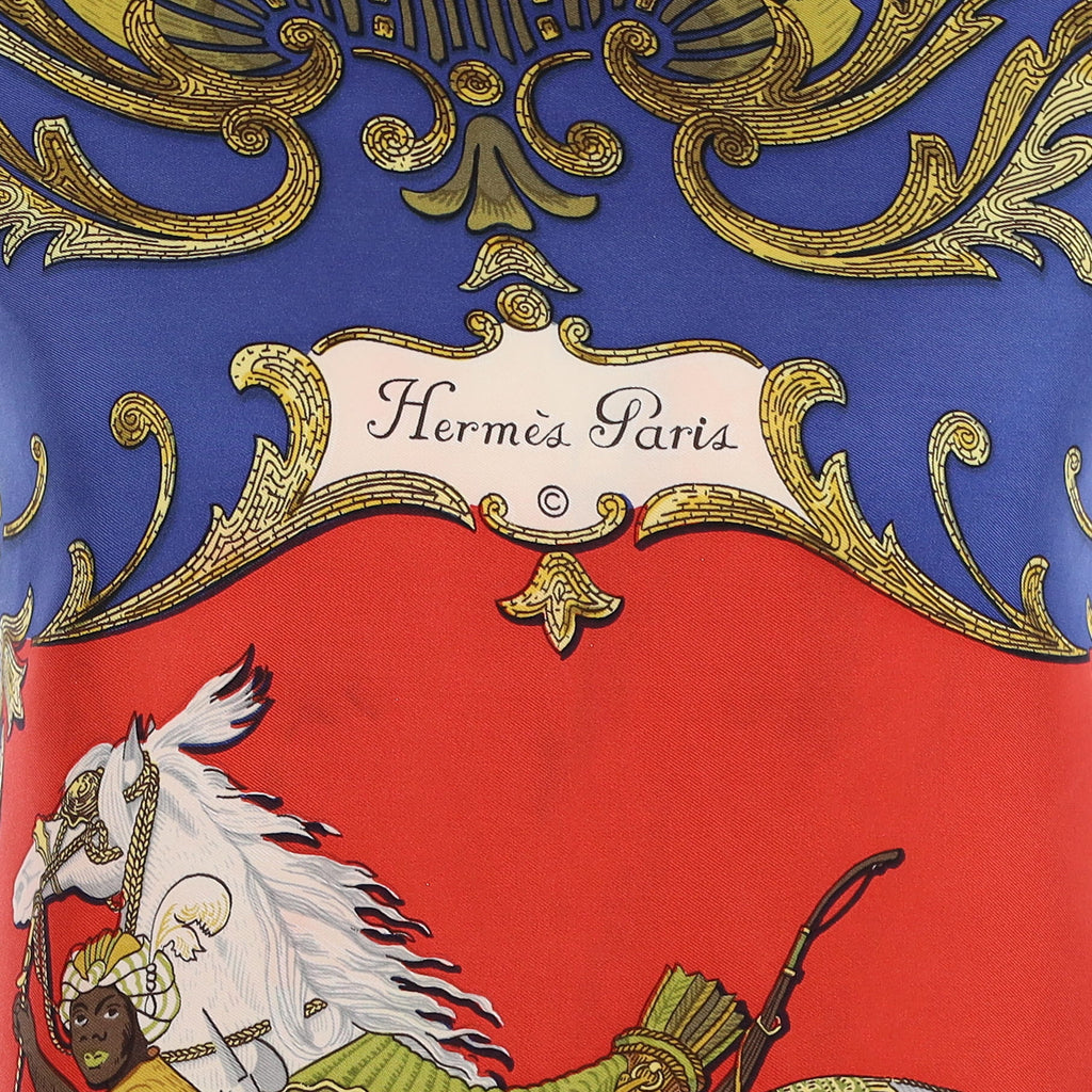Hermès Cheval Turc Silk Scarf