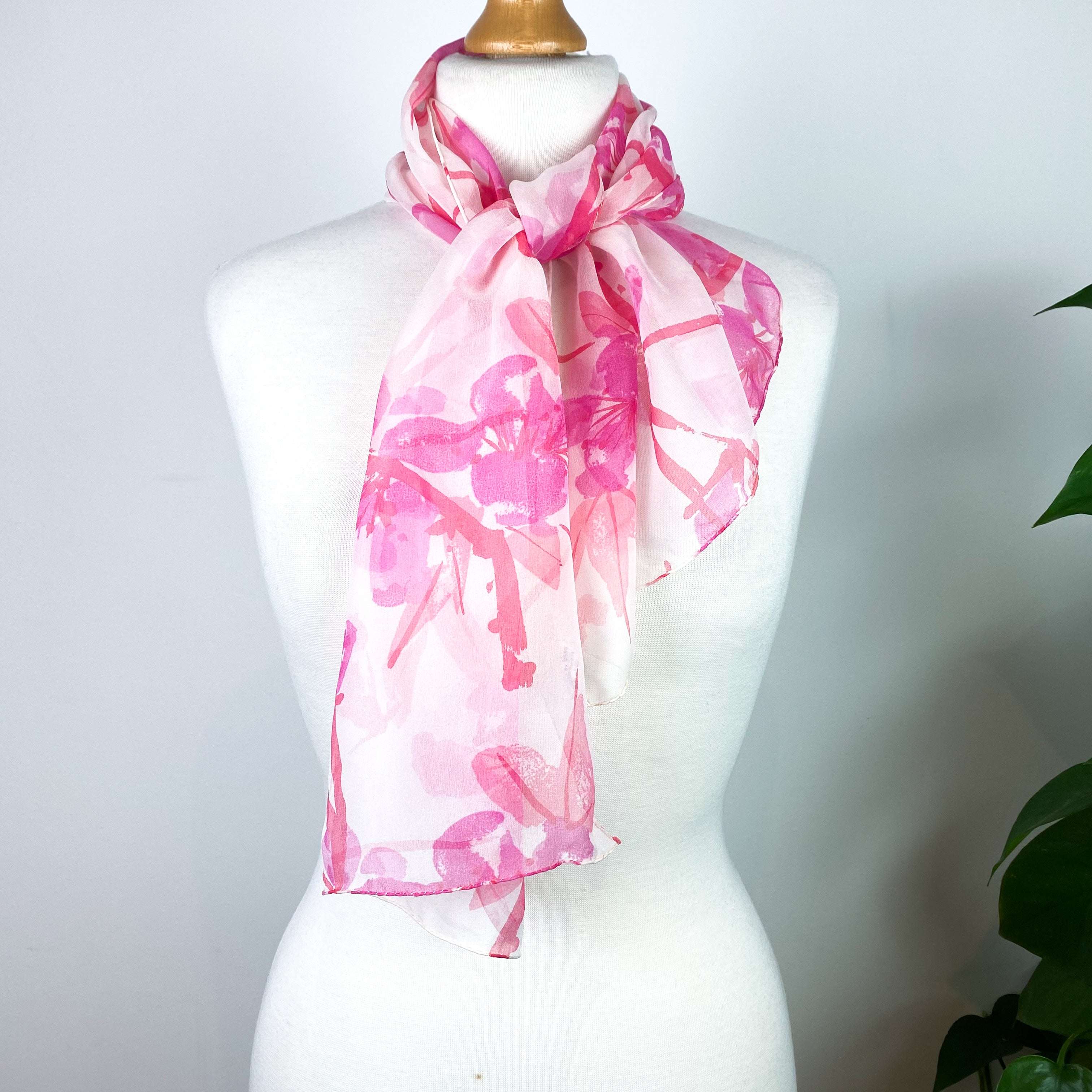 1970s Vera Neumann Vintage Silk Scarf
