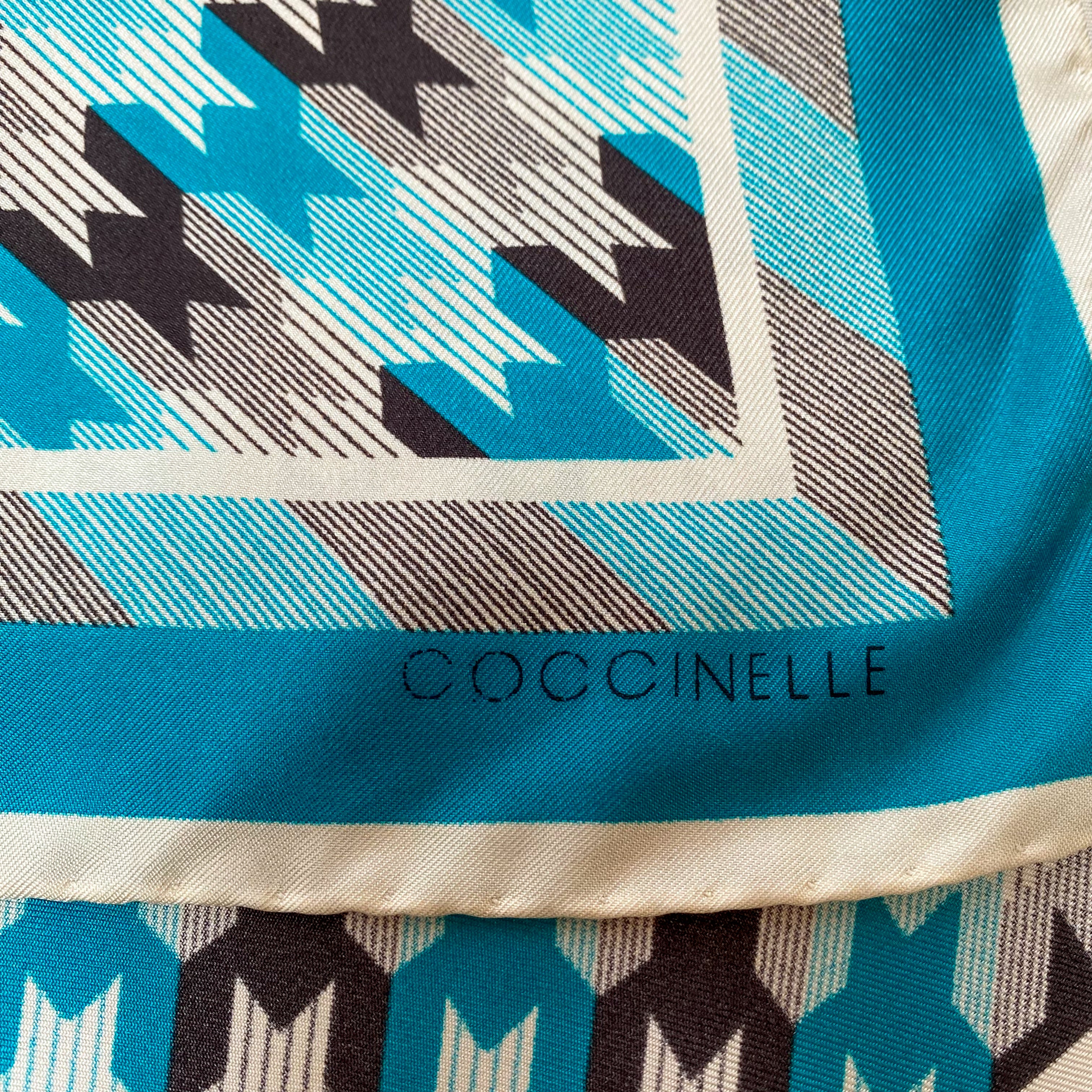 Modern Coccinelle Silk Scarf