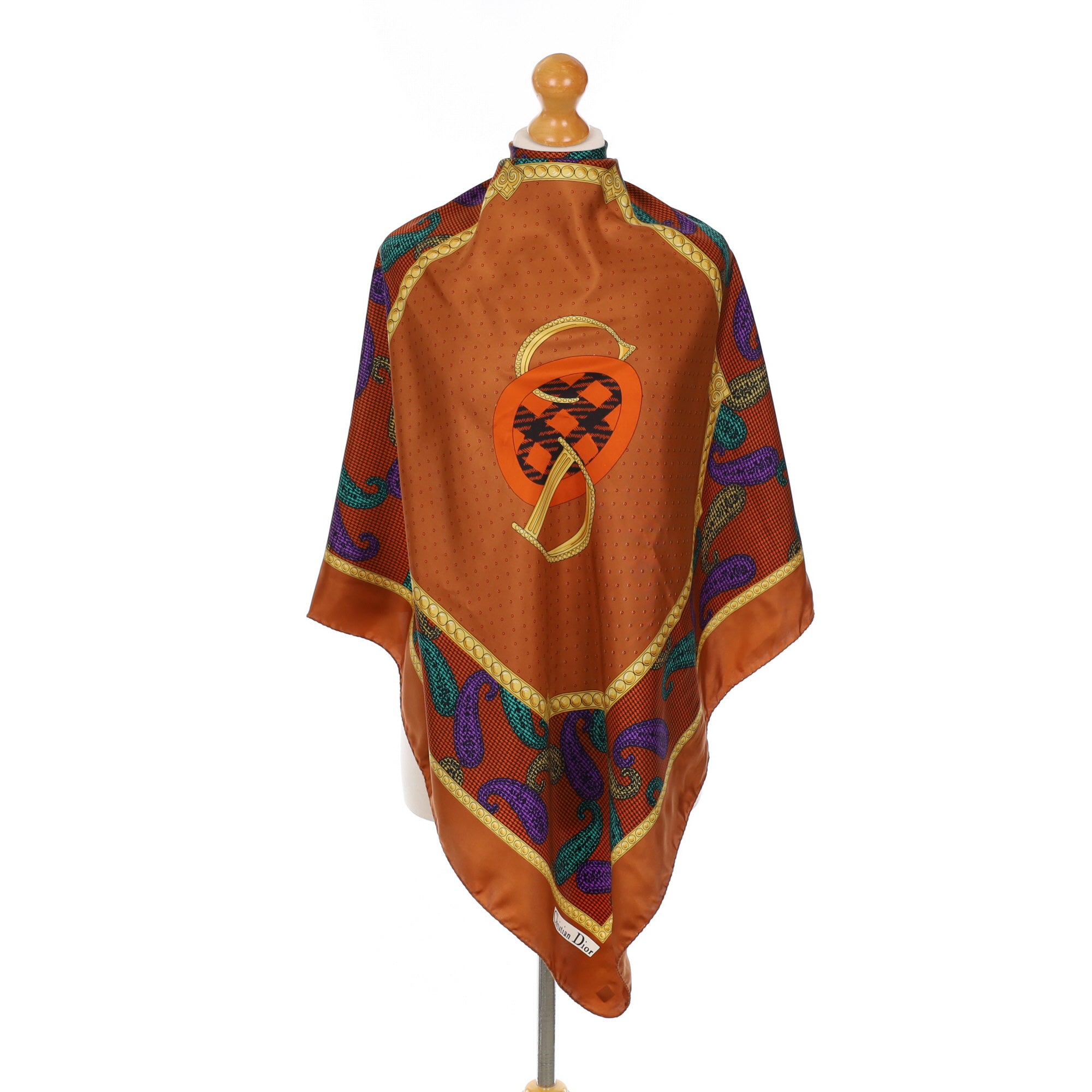 Christian Dior Vintage Silk Scarf