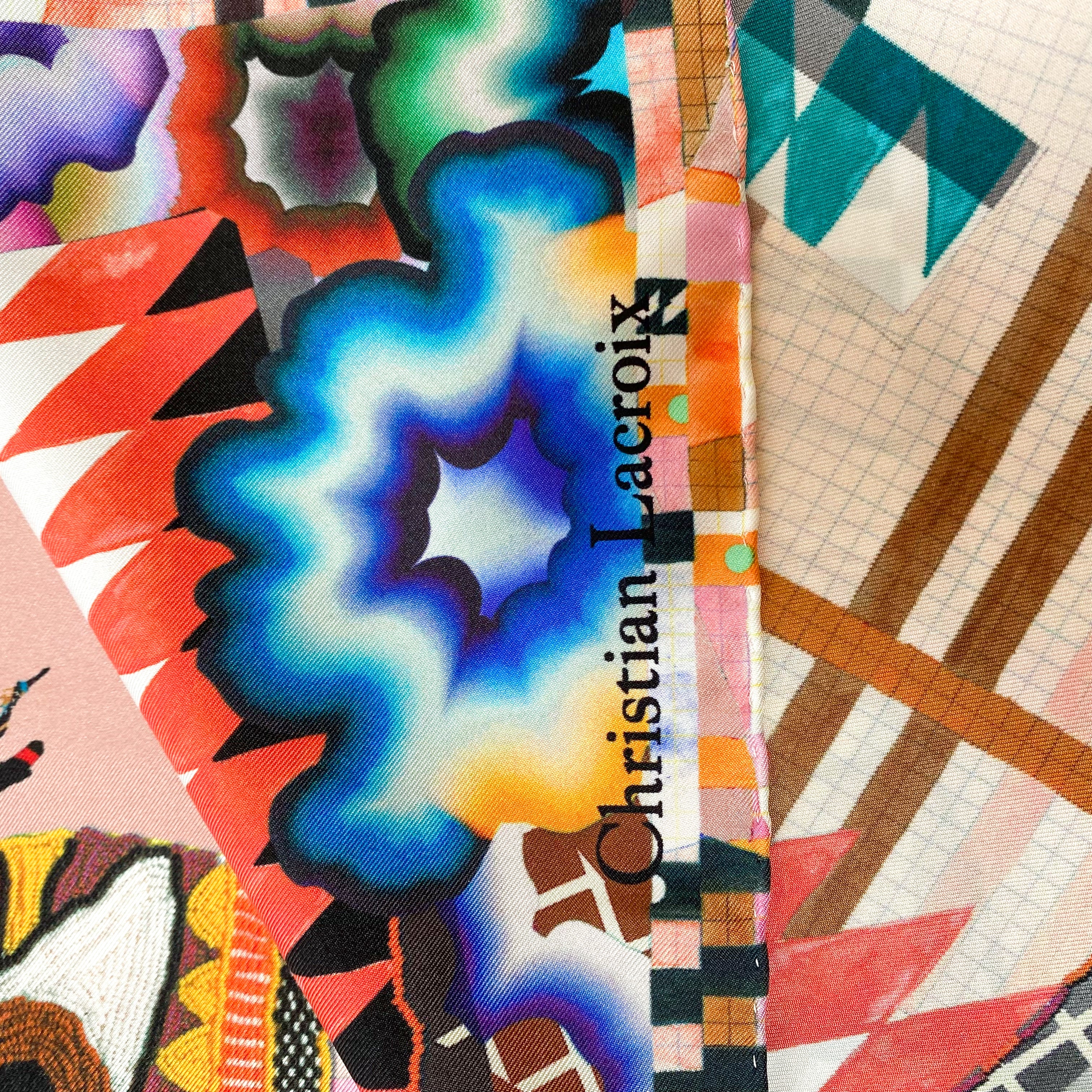 Christian Lacroix Silk Scarf