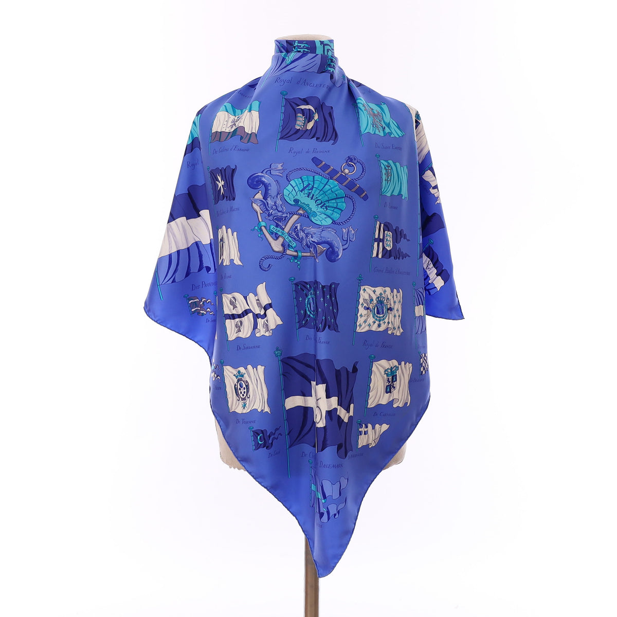 Hermès Pavois Silk Scarf