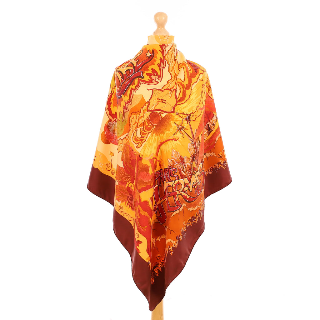 Hermès Aube Libre Comme L’Ange Silk Scarf