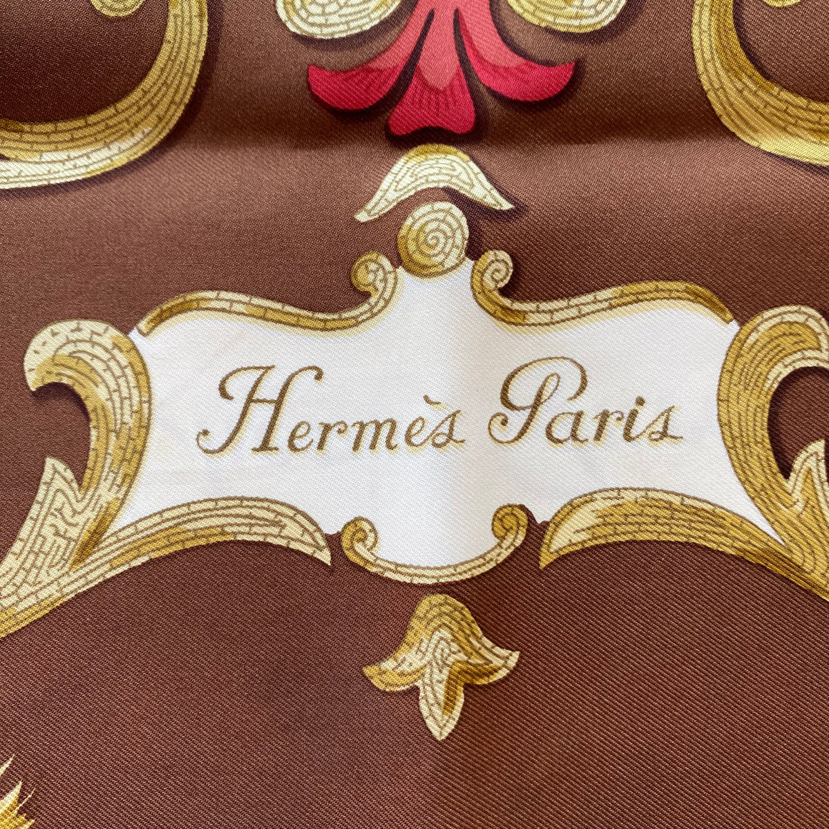 Hermès Cheval Turc Silk Scarf